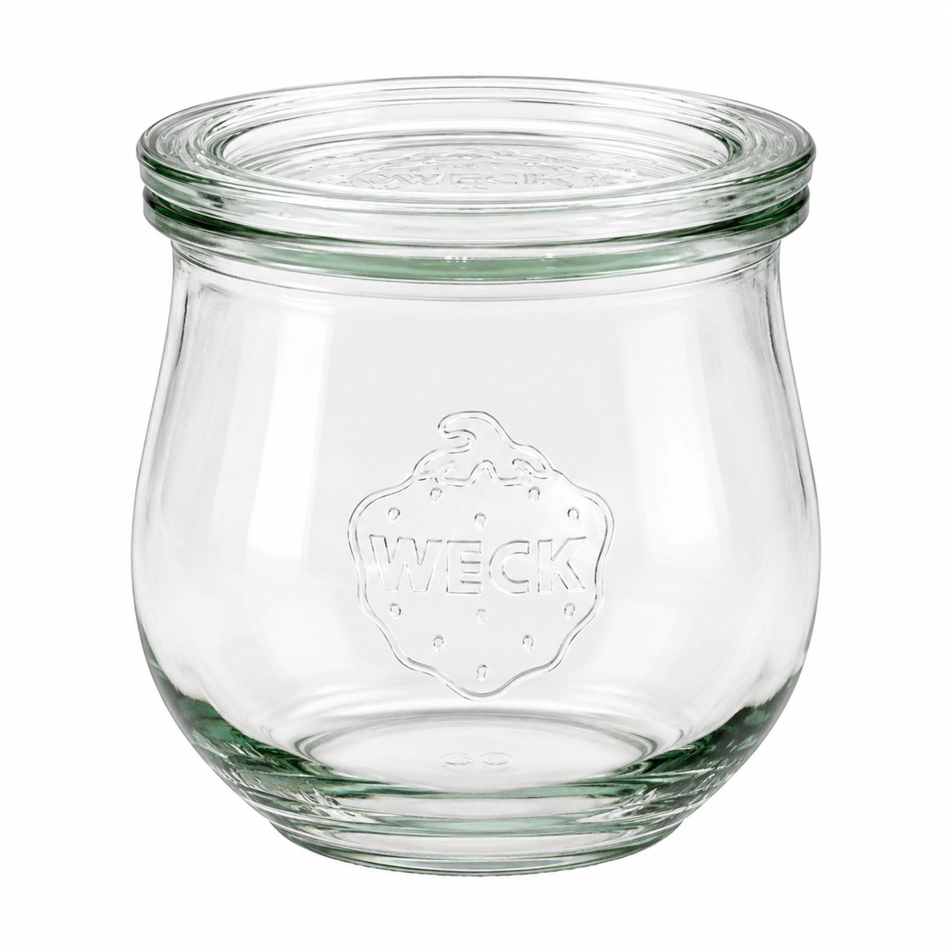 WECK Tulpenglas  370 ml Rundrandglas mit Deckel
