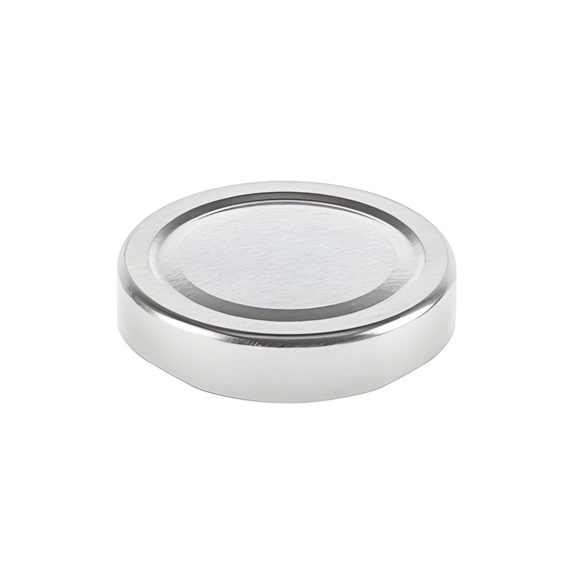 Twist-Off Deckel  TO 66 Deep Silber pasteurisierbar