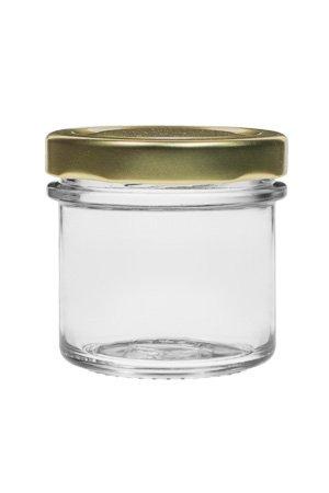 Sturzglas 72 ml mit Schraubverschluss 
