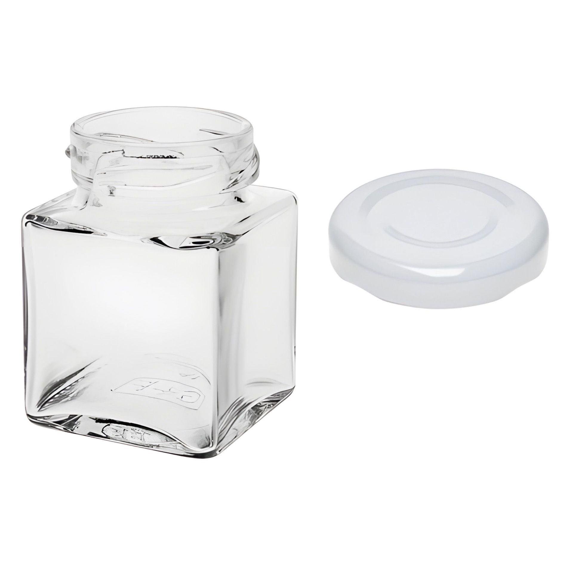 Einmachglas   50 ml Quadratglas