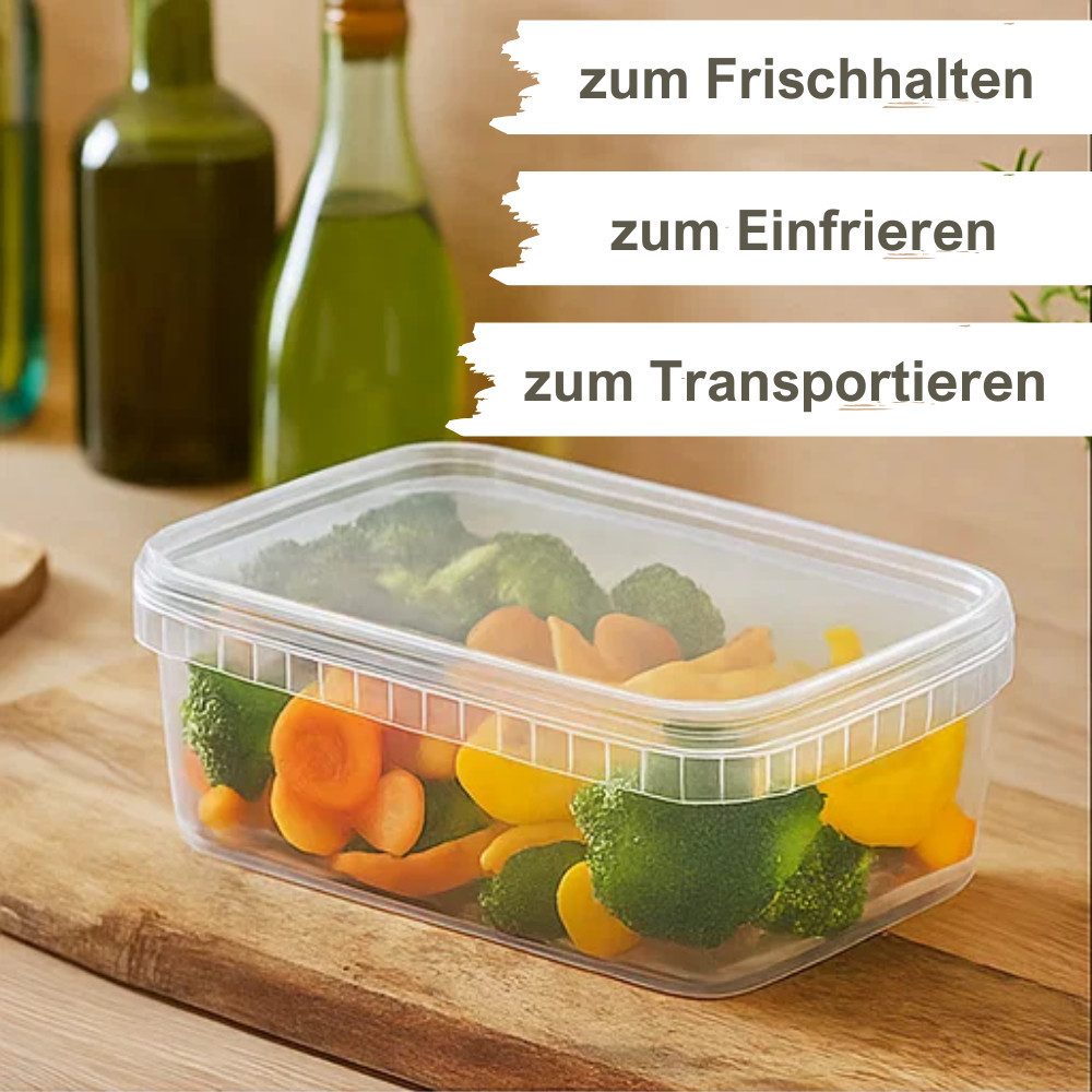 Kunststoffdose 1200 ml Frischhaltebox mit Deckel