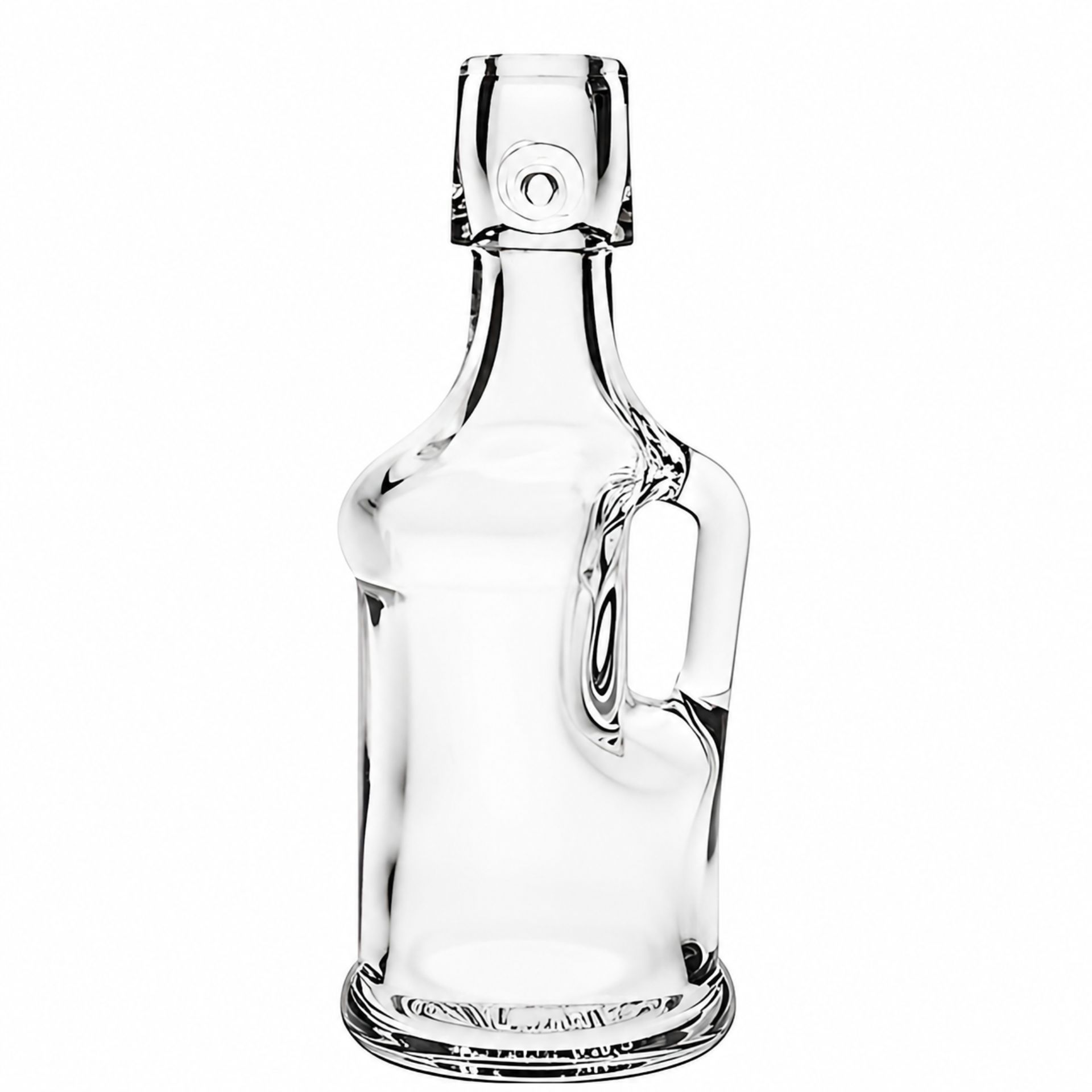 Glasflasche   40 ml Henkelflasche mit Bügelverschluss