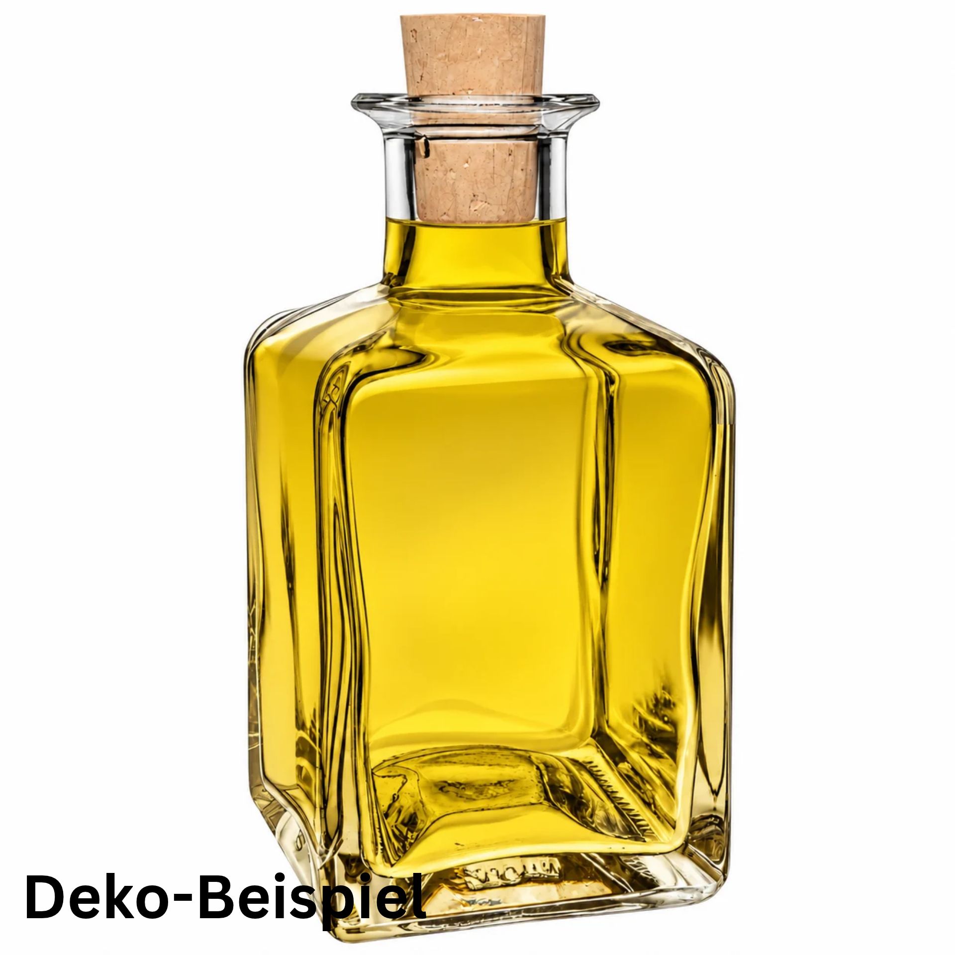 Glasflasche  200 ml Picasso mit Korken