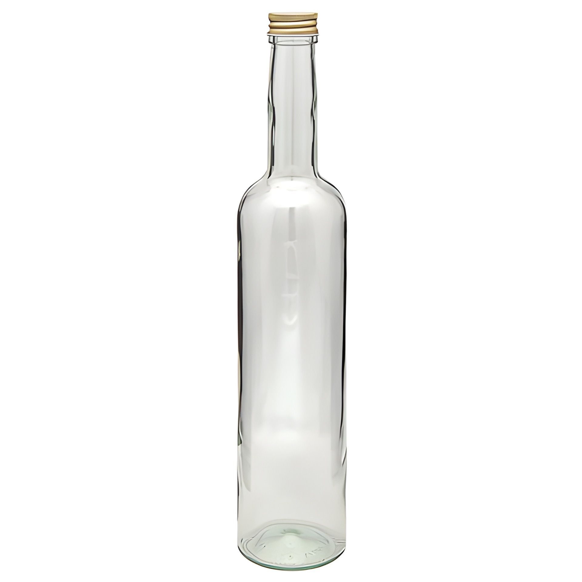 Glasflasche 500 ml rund