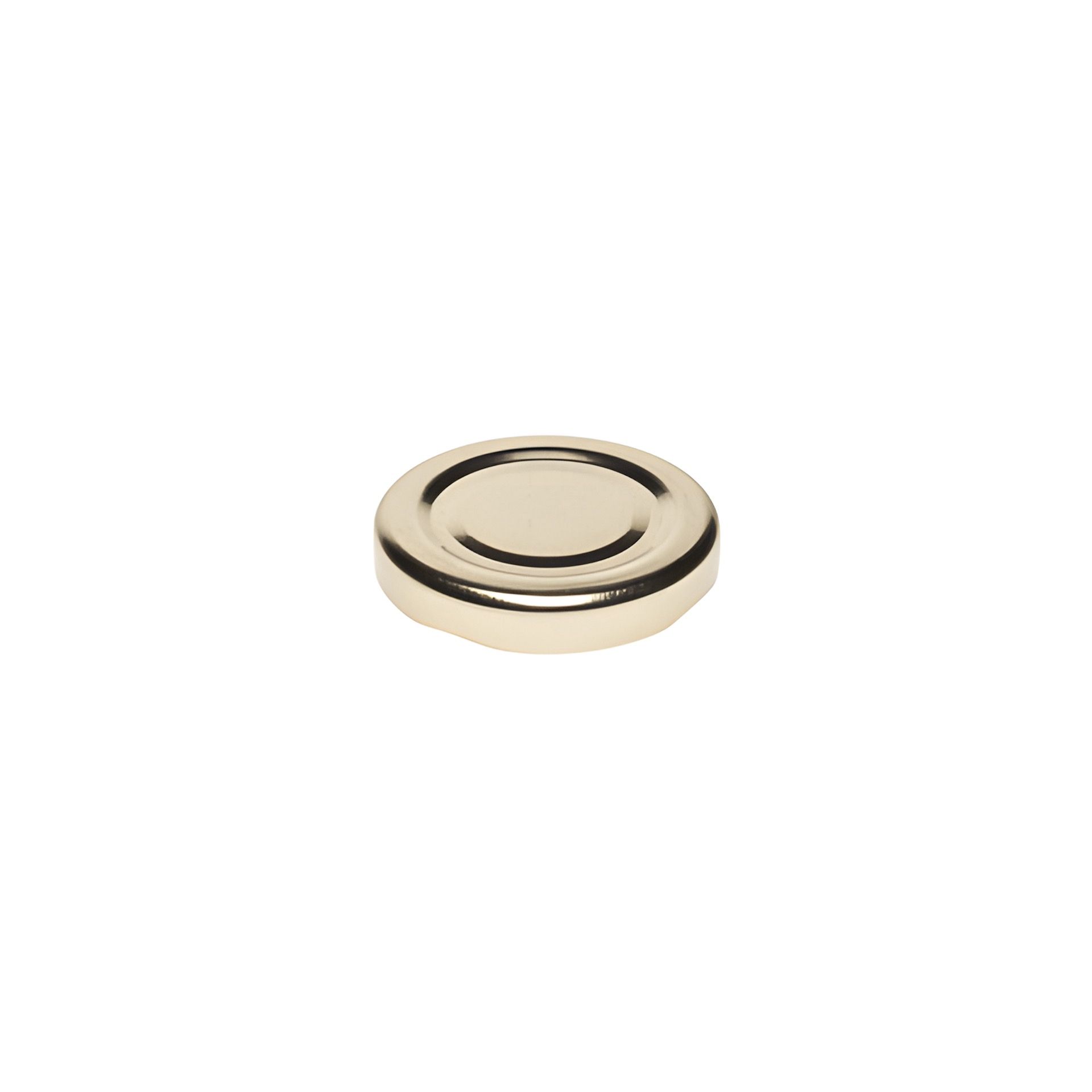 Twist-Off Deckel  TO 48 / 5 cm Gold pasteurisierbar