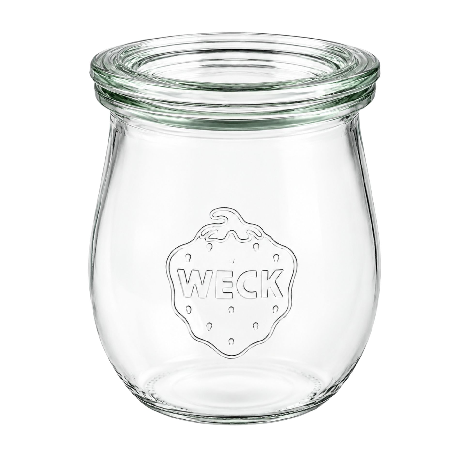 WECK Tulpenglas  220 ml Rundrandglas mit Deckel