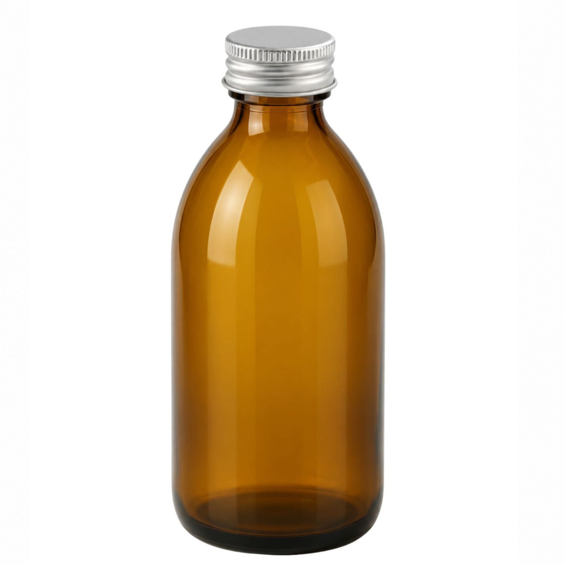Apothekerflasche  250 ml Glas Schraubdeckel