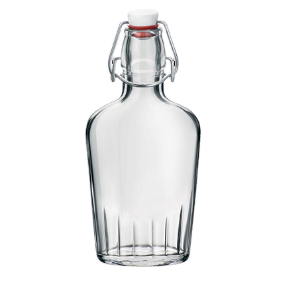 Bormioli Glasflasche  250 ml mit Bügelverschluss 2. Wahl