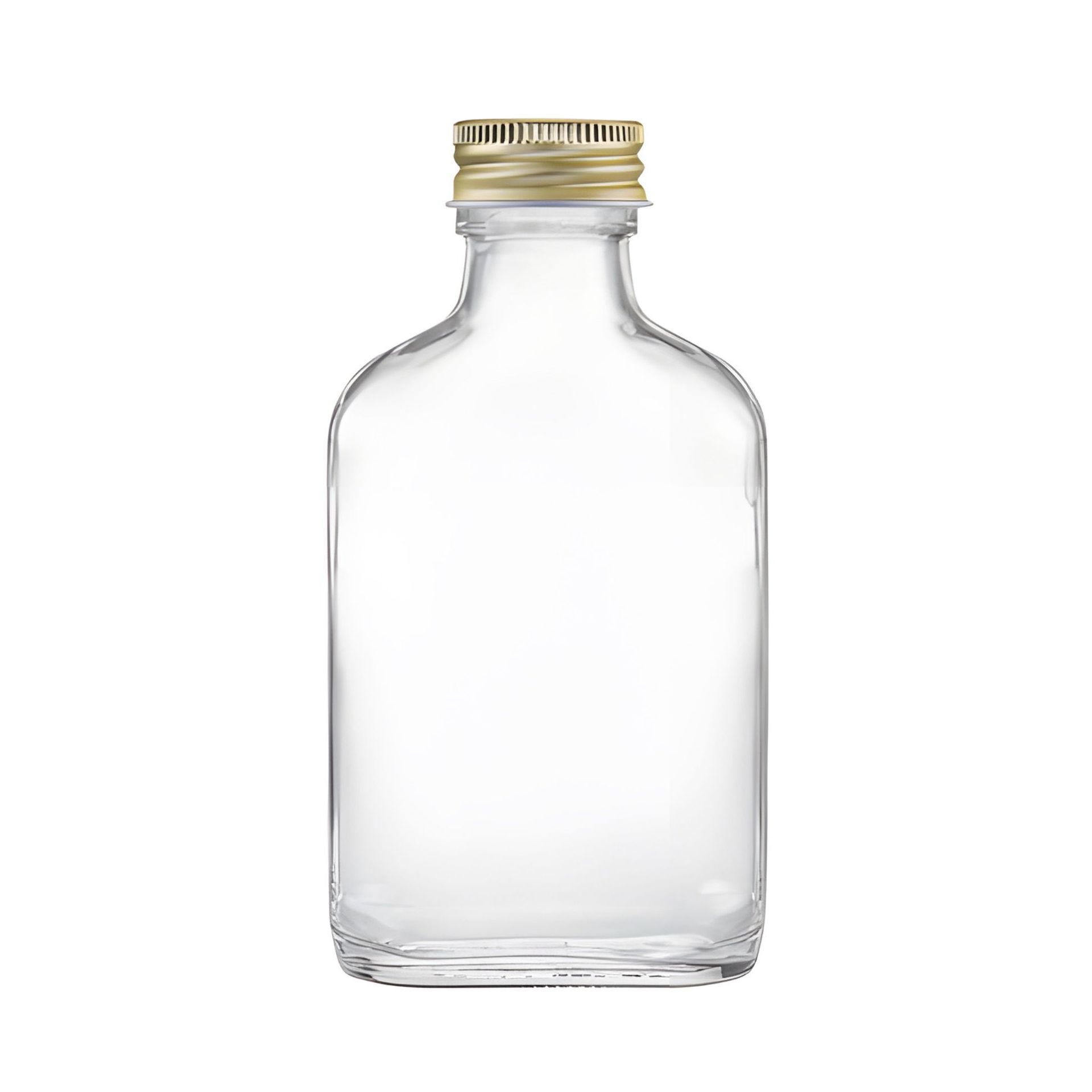 Glasflasche  100 ml Taschenflasche