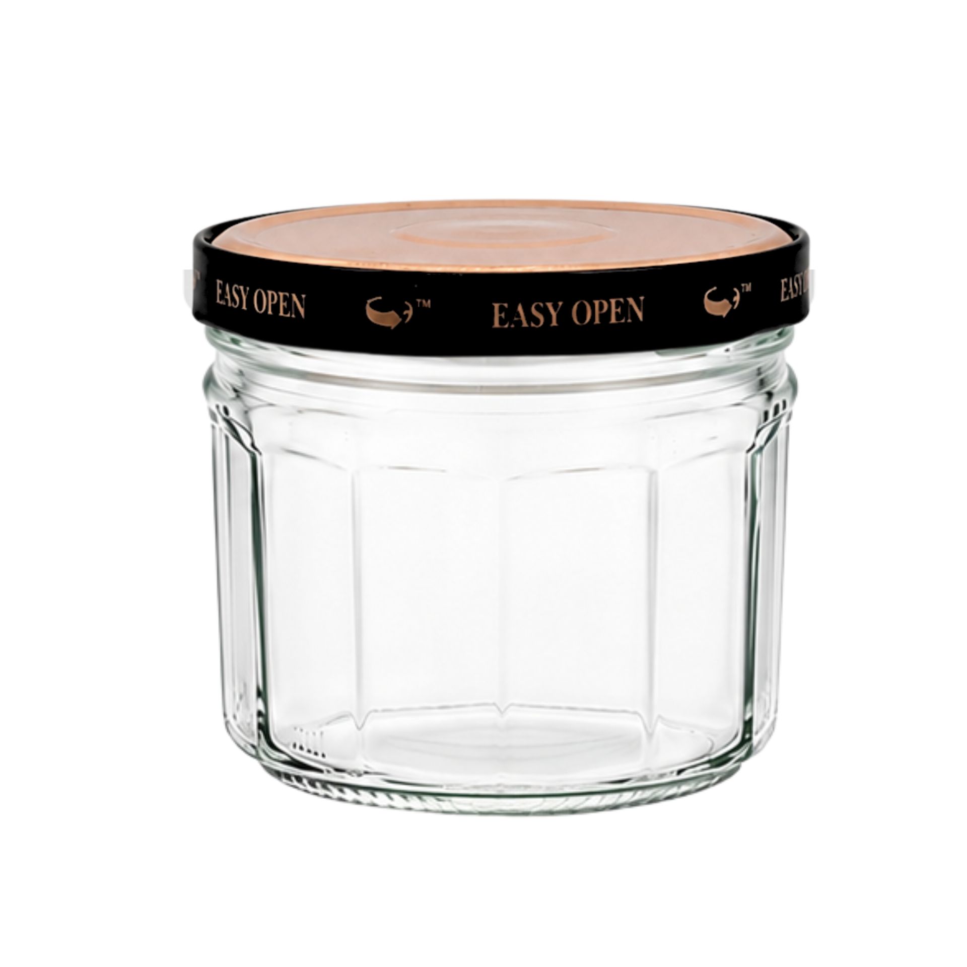 Einmachglas  240 ml Facetten