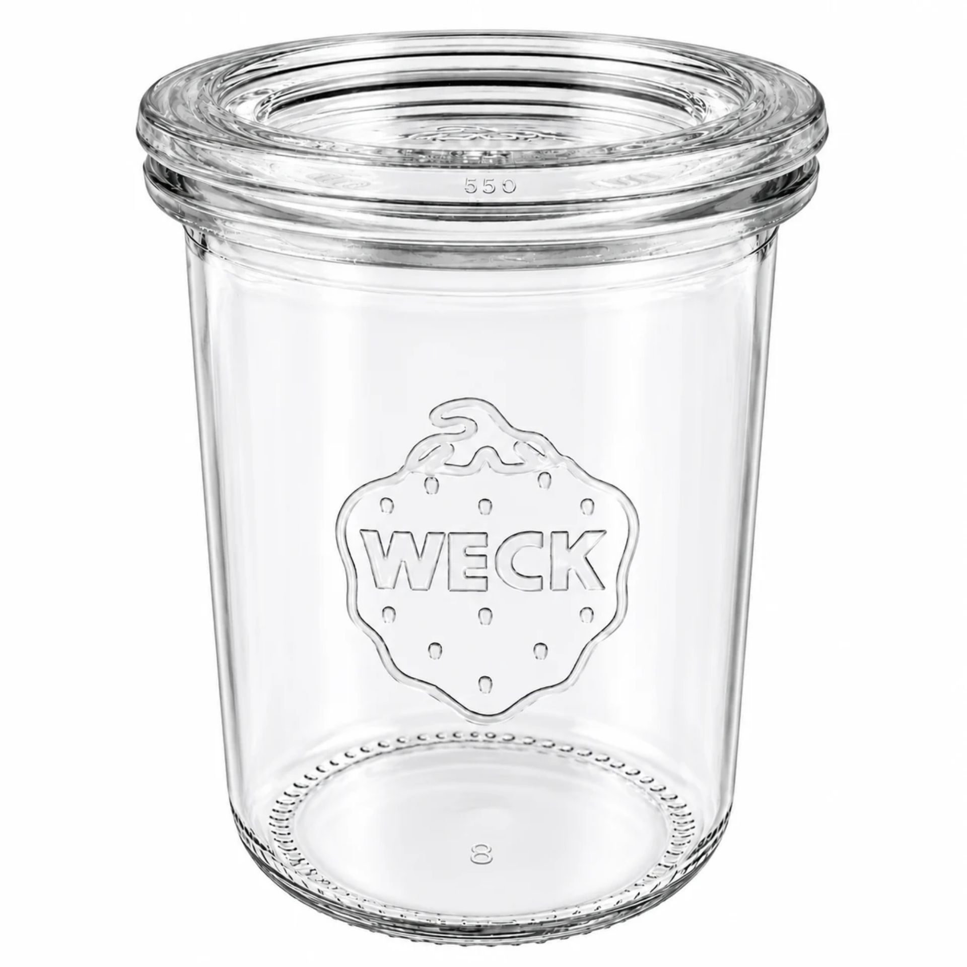 WECK Sturzglas  160 ml Einmachglas  mit Deckel