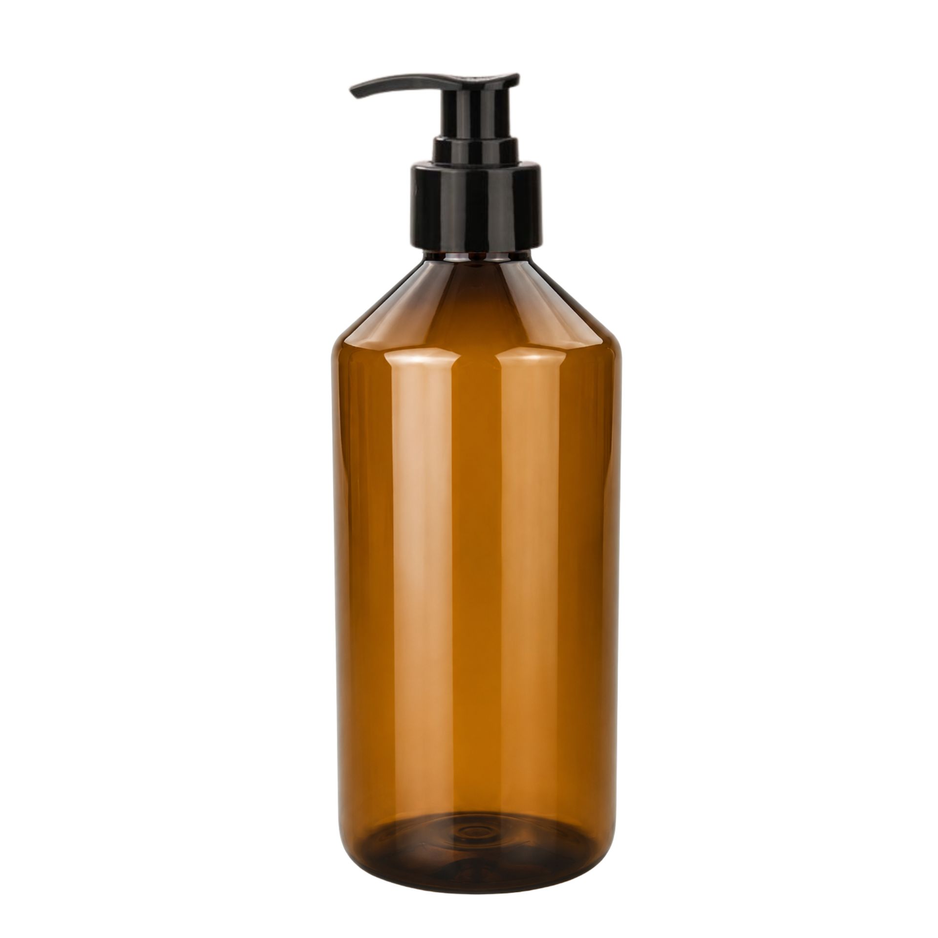 Seifenspender 1000 ml braun Lotionspender PET Kunststoff