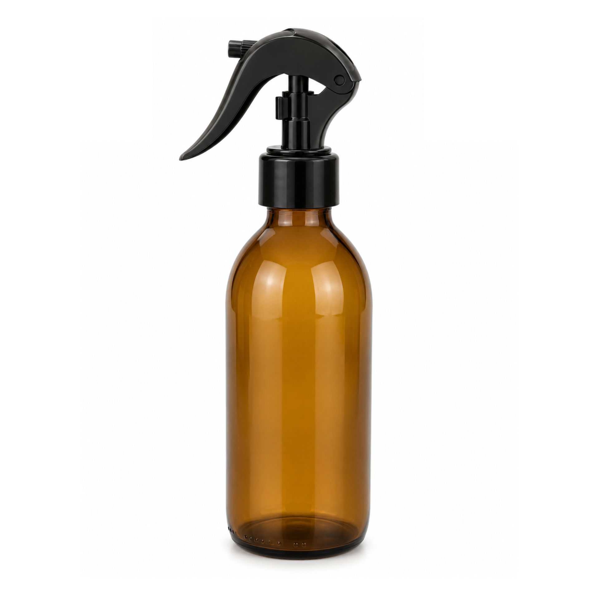 Sprühflasche  200 ml Glas braun mit Trigger