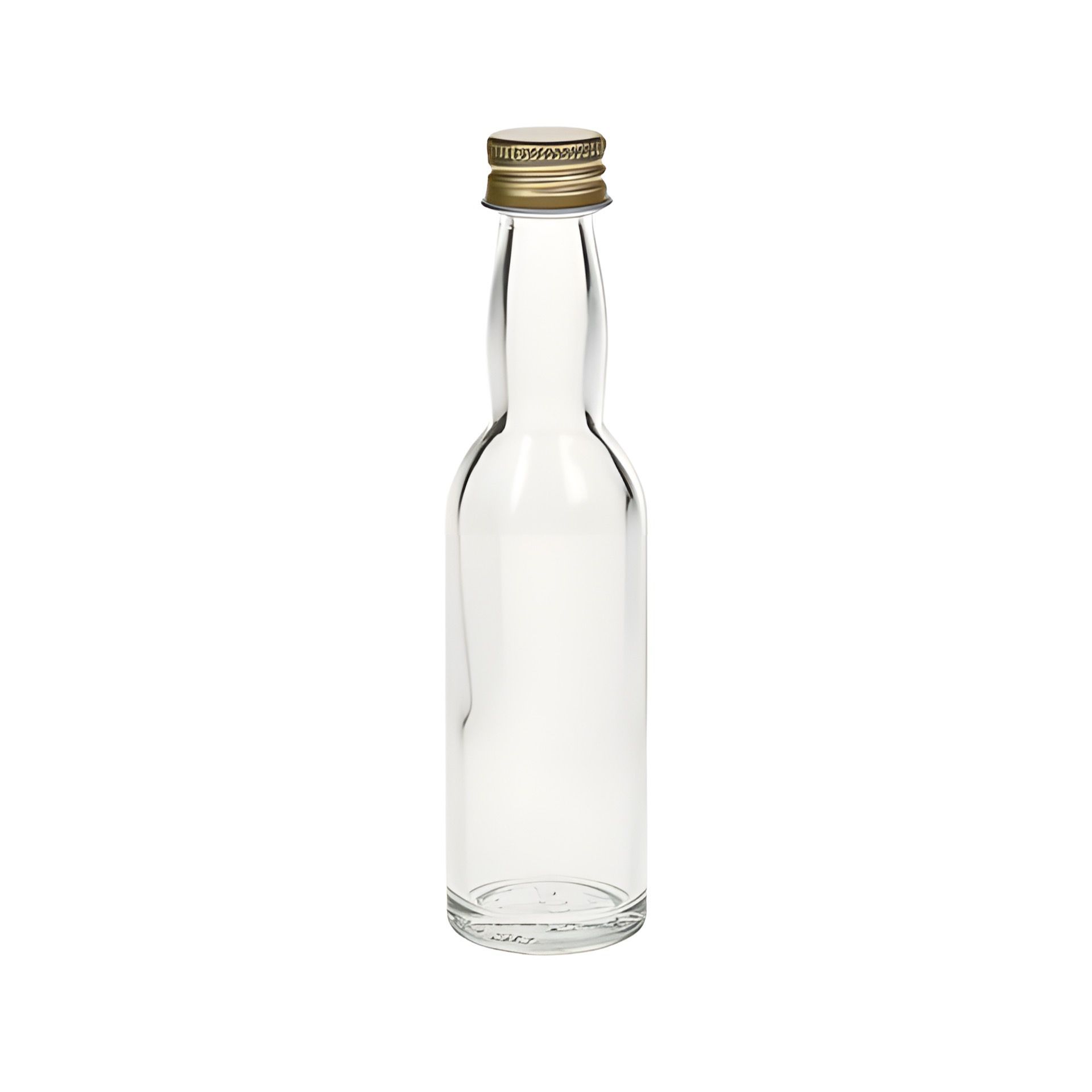 Glasflasche   40 ml Kropfhals