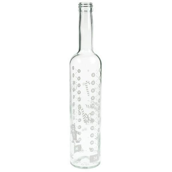 mikken Likörflasche Glasflasche Weihnachten 500 ml Weihnachtsflasche Adventskalender kaufen