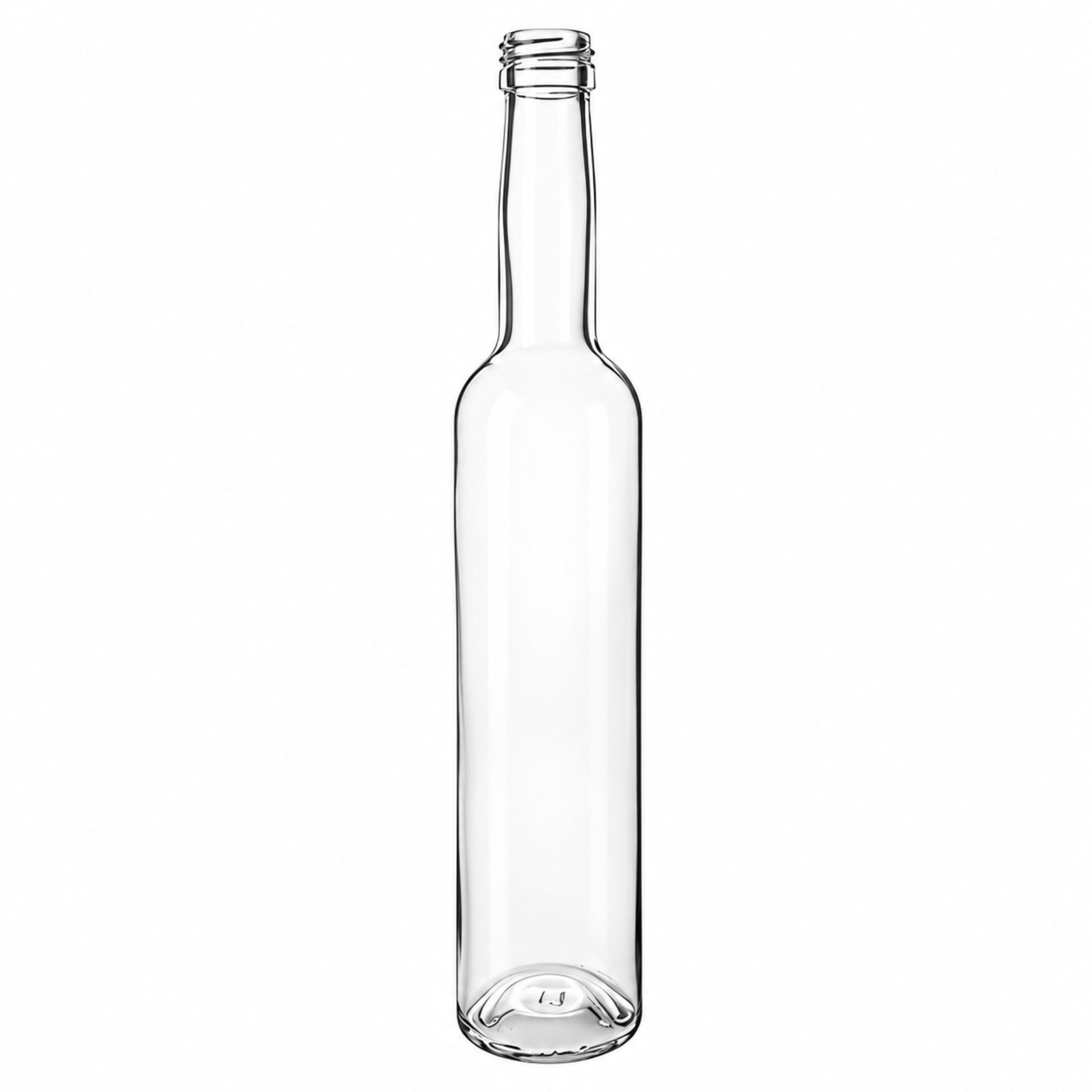 Glasflasche  350 ml rund