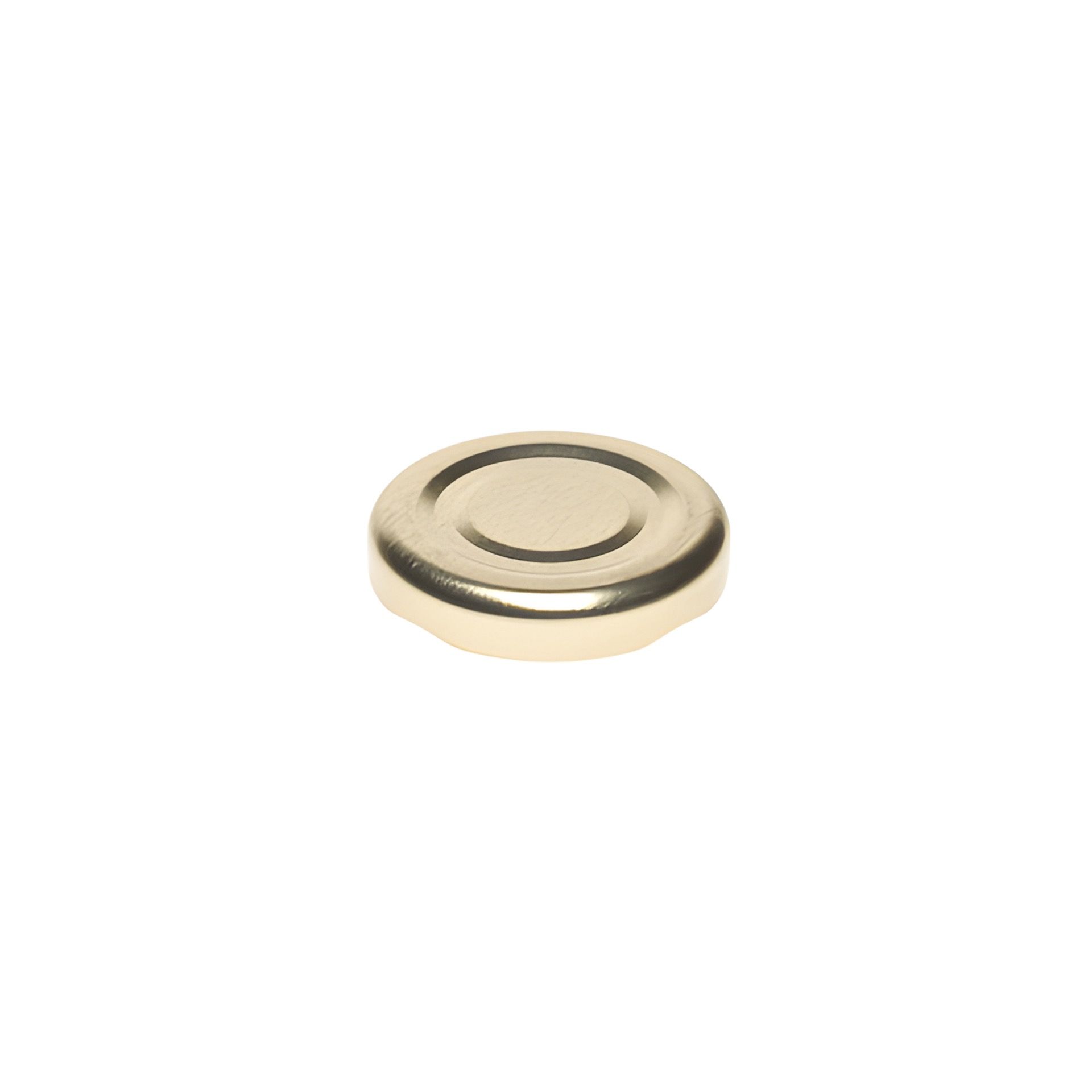 Twist-Off Deckel  TO 43 Gold pasteurisierbar