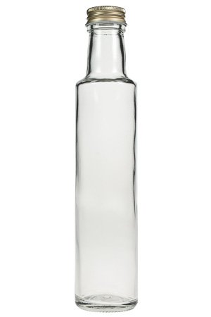 Glasflasche  250 ml schmale Form Likörflasche