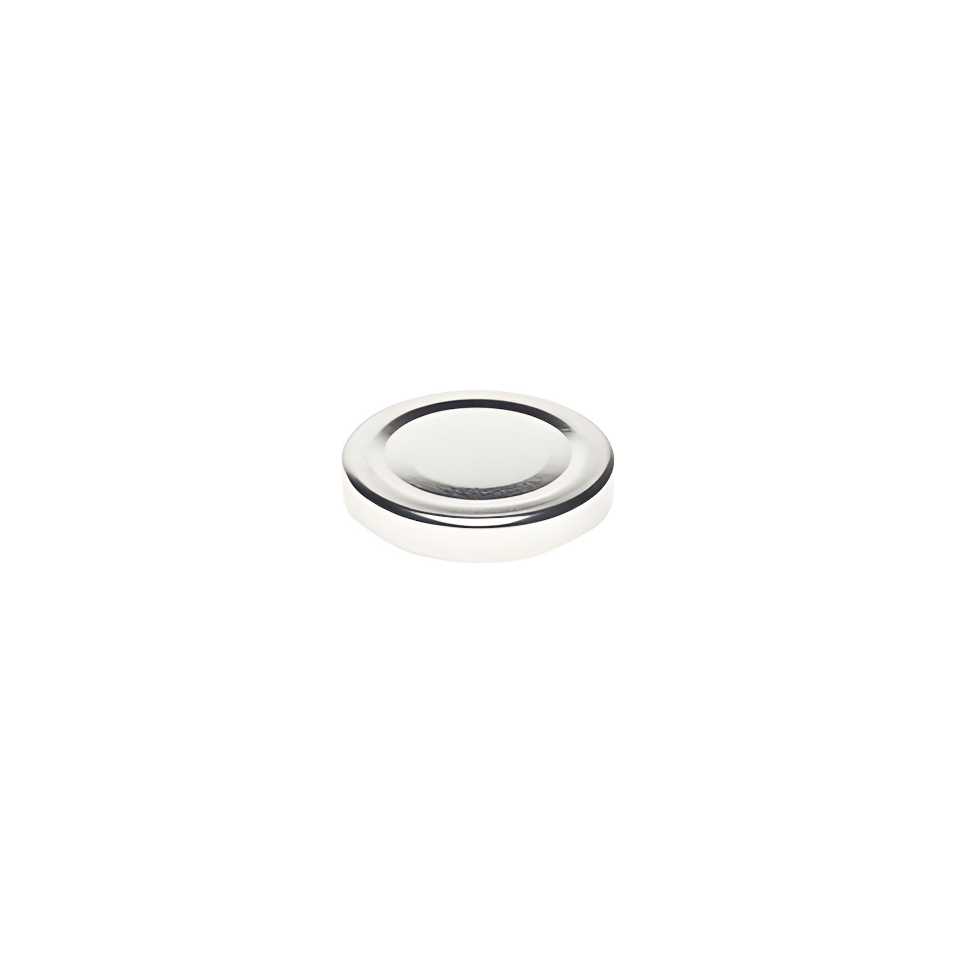 Twist-Off Deckel  TO 48 / 5 cm Silber pasteurisierbar
