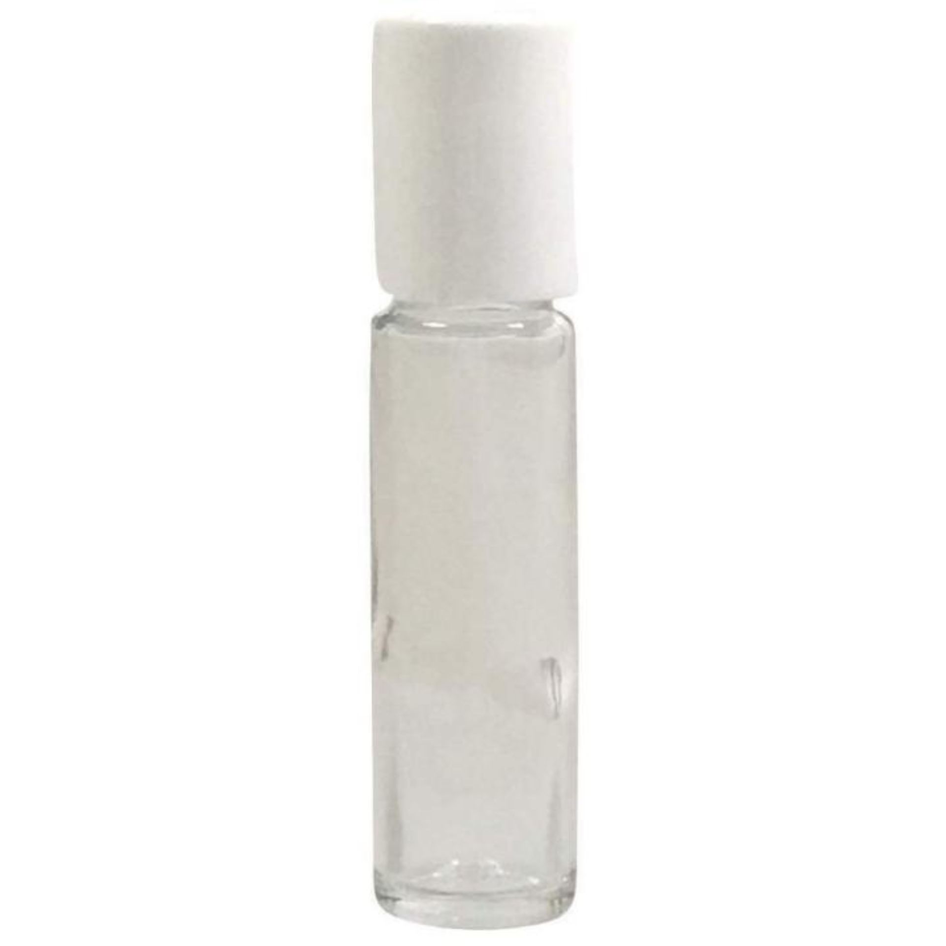 Leere 10 ml Deodorant Roll-On Flasche aus BPA-freiem Glas mit wiederbefüllbarem Design, ideal für DIY natürliche Düfte und Pflegeprodukte.