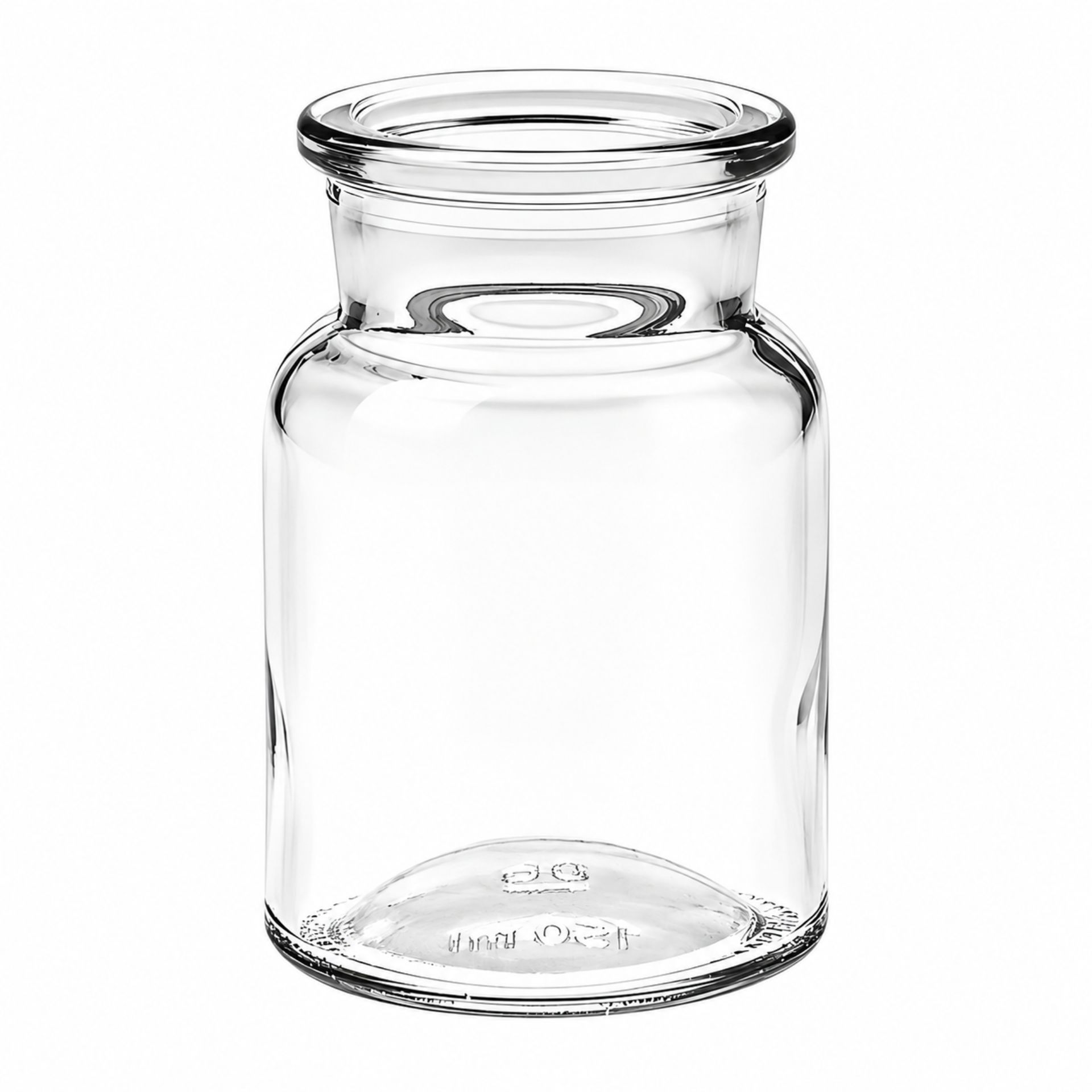 Gewürzglas  150 ml rund mit Holzdeckel