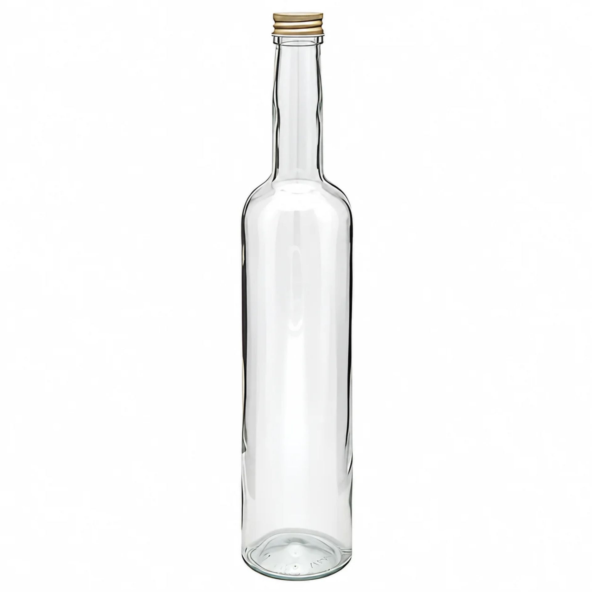 Glasflasche 500 ml rund