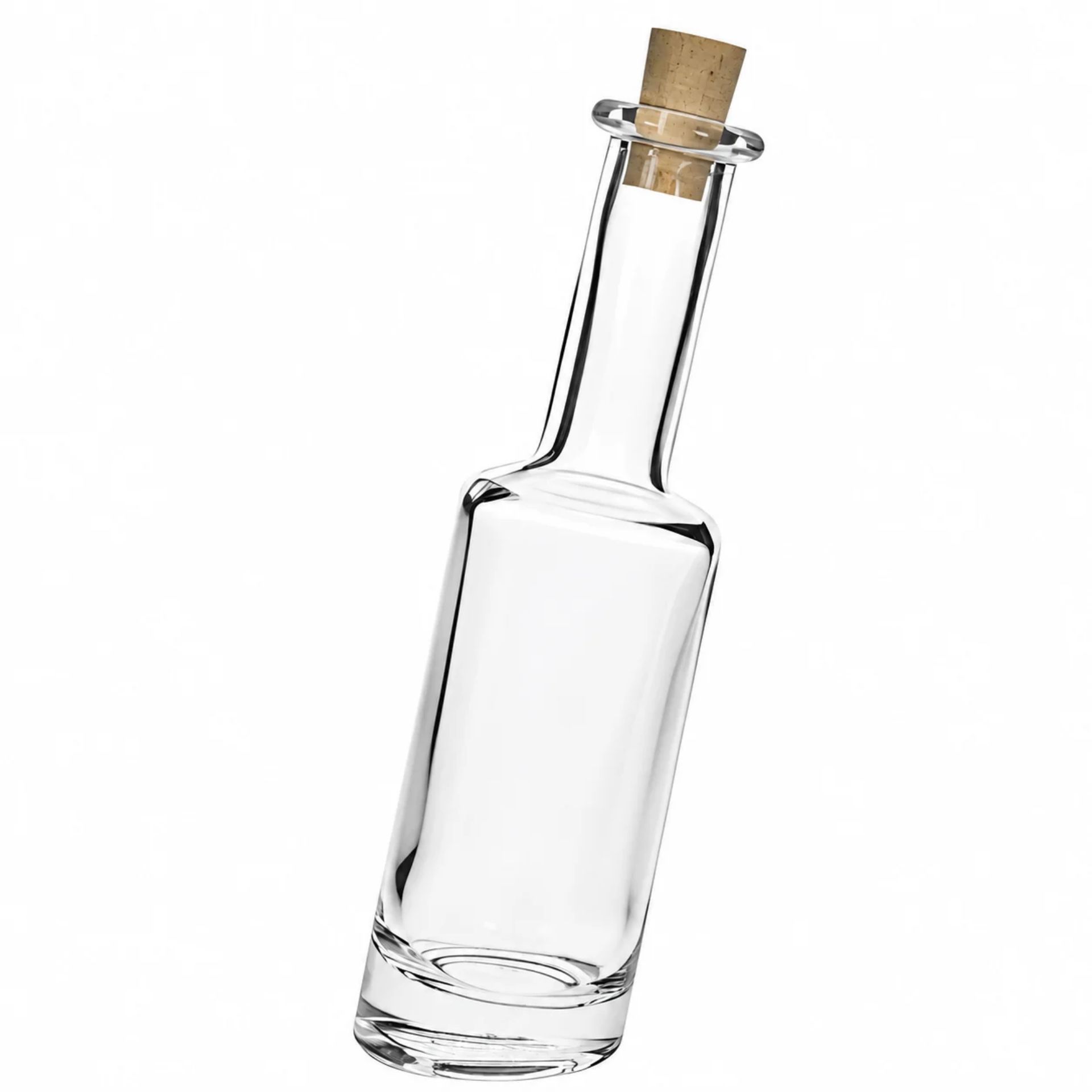 Glasflasche  200 ml Pisa mit Korken