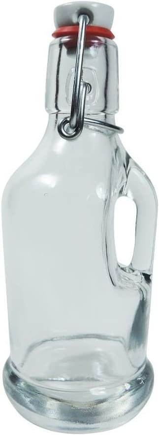 Glasflasche  200 ml mit Bügelverschluss