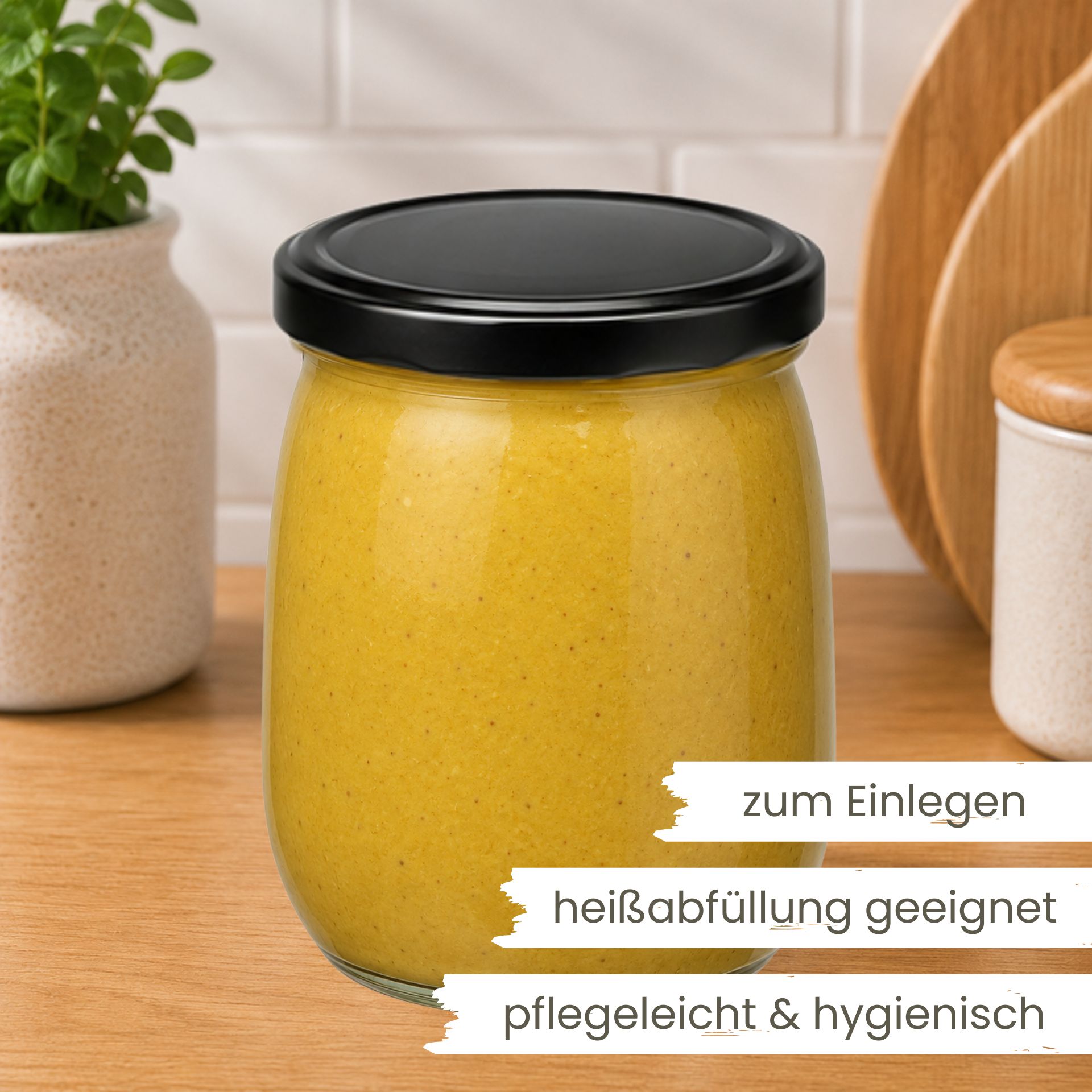 Einmachglas 415 ml Tulpenglas