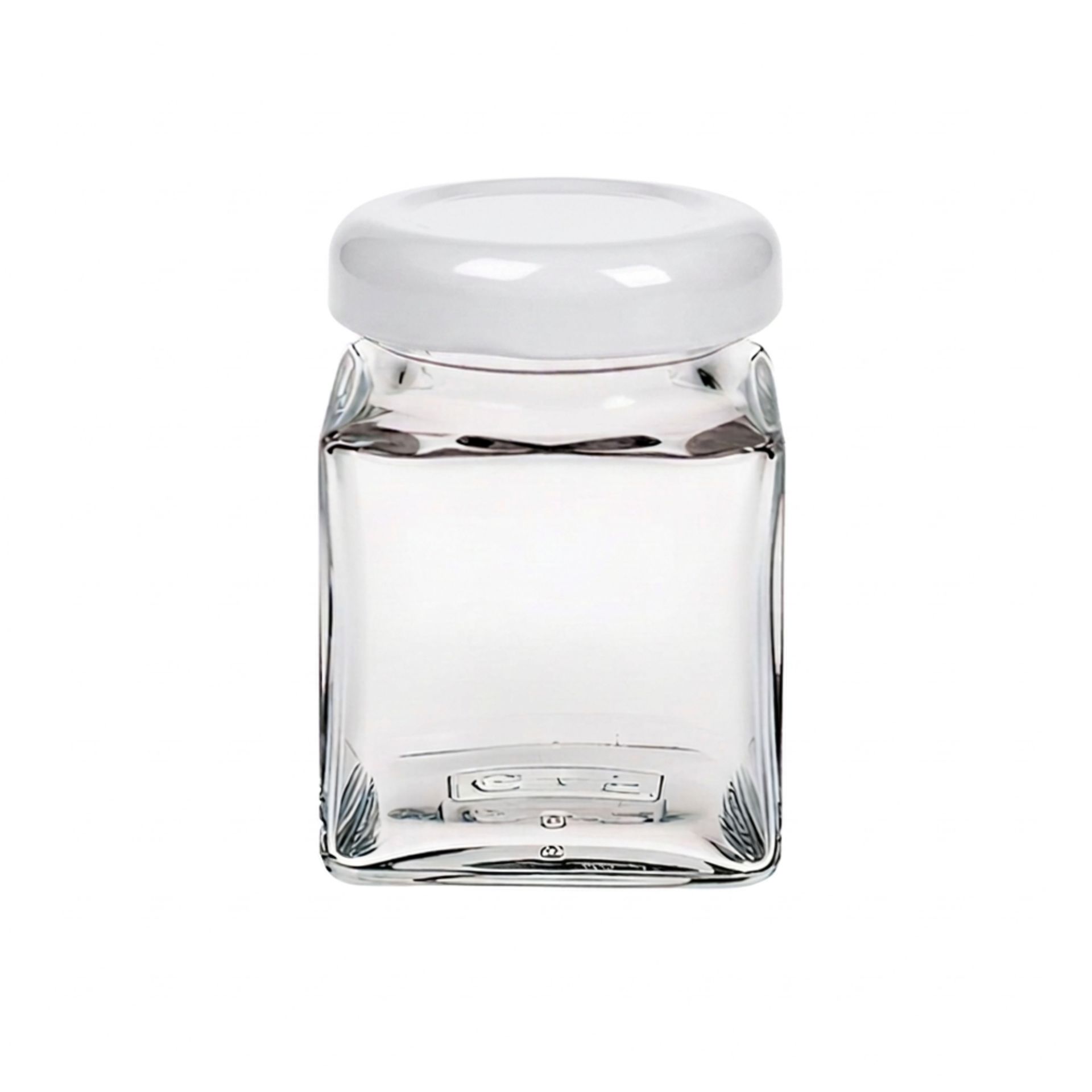 Einmachglas   50 ml Quadratglas