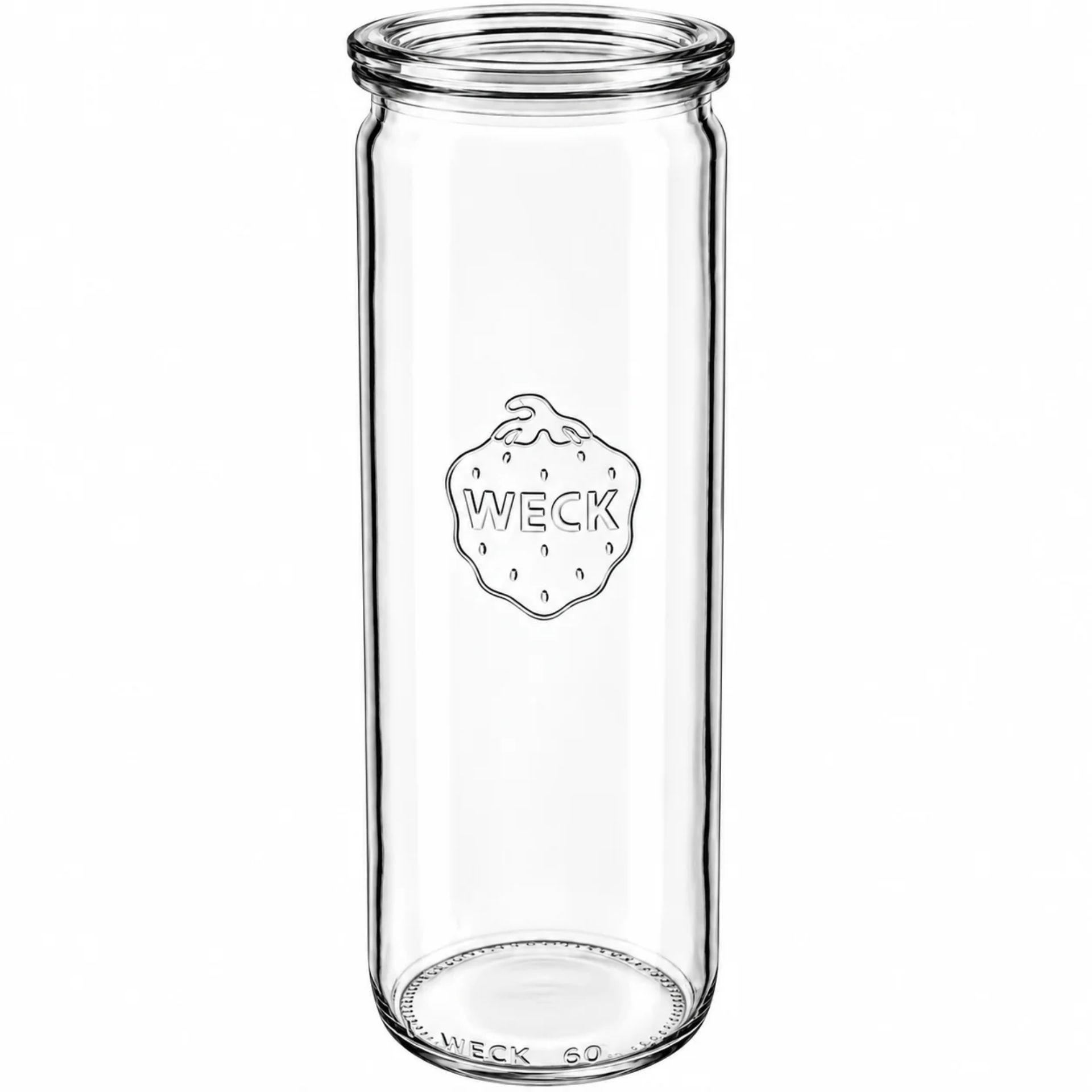 WECK Zylinderglas  600 ml mit Deckel