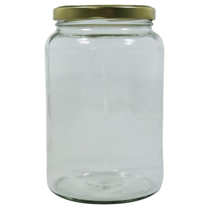mikken 1,7 Liter Einmachglas Vorratsglas mit Schraubverschluss 