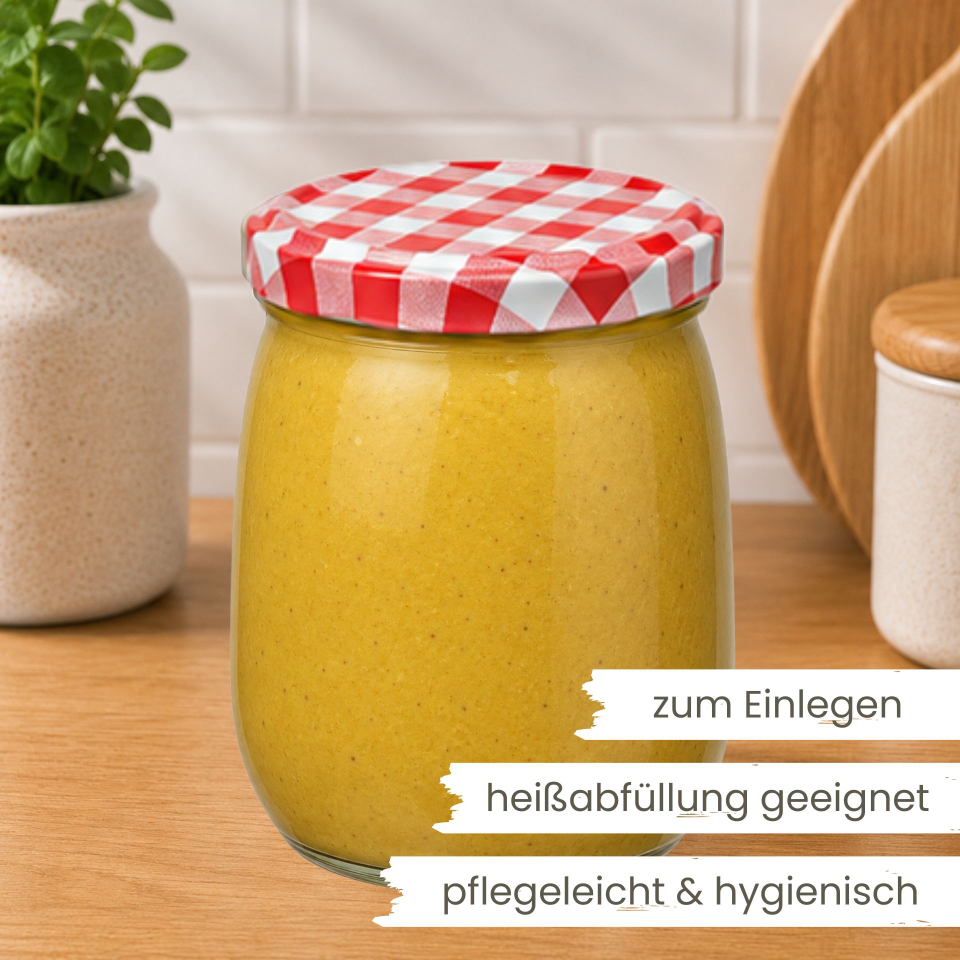 Einmachglas 230 ml Sturzglas Glas