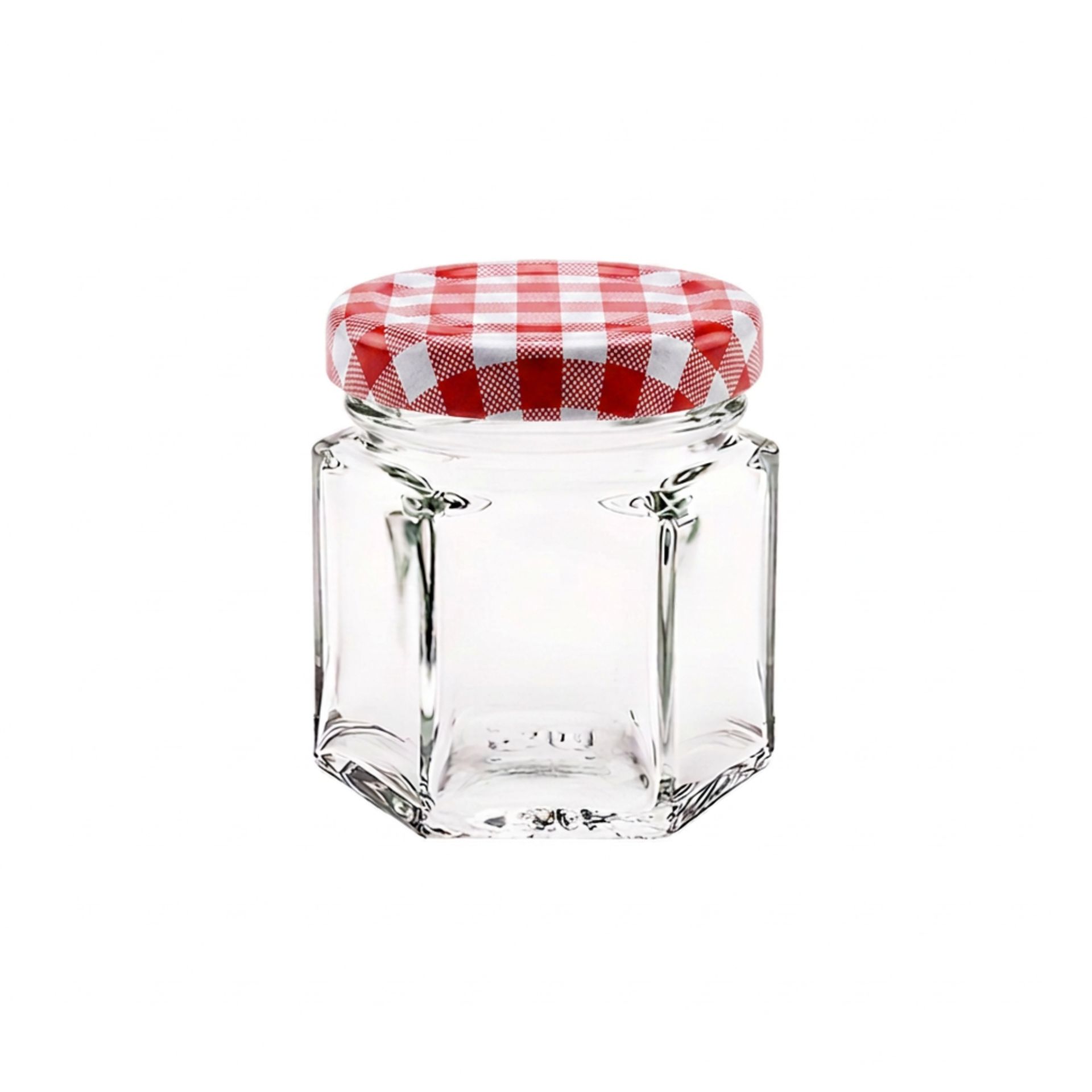 Einmachglas   47 ml Sechseckglas
