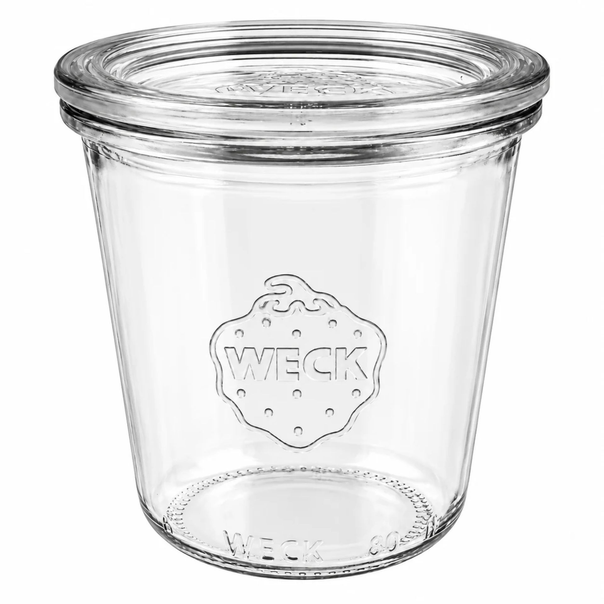 WECK Sturzglas  290 ml hoch Einmachglas mit Deckel