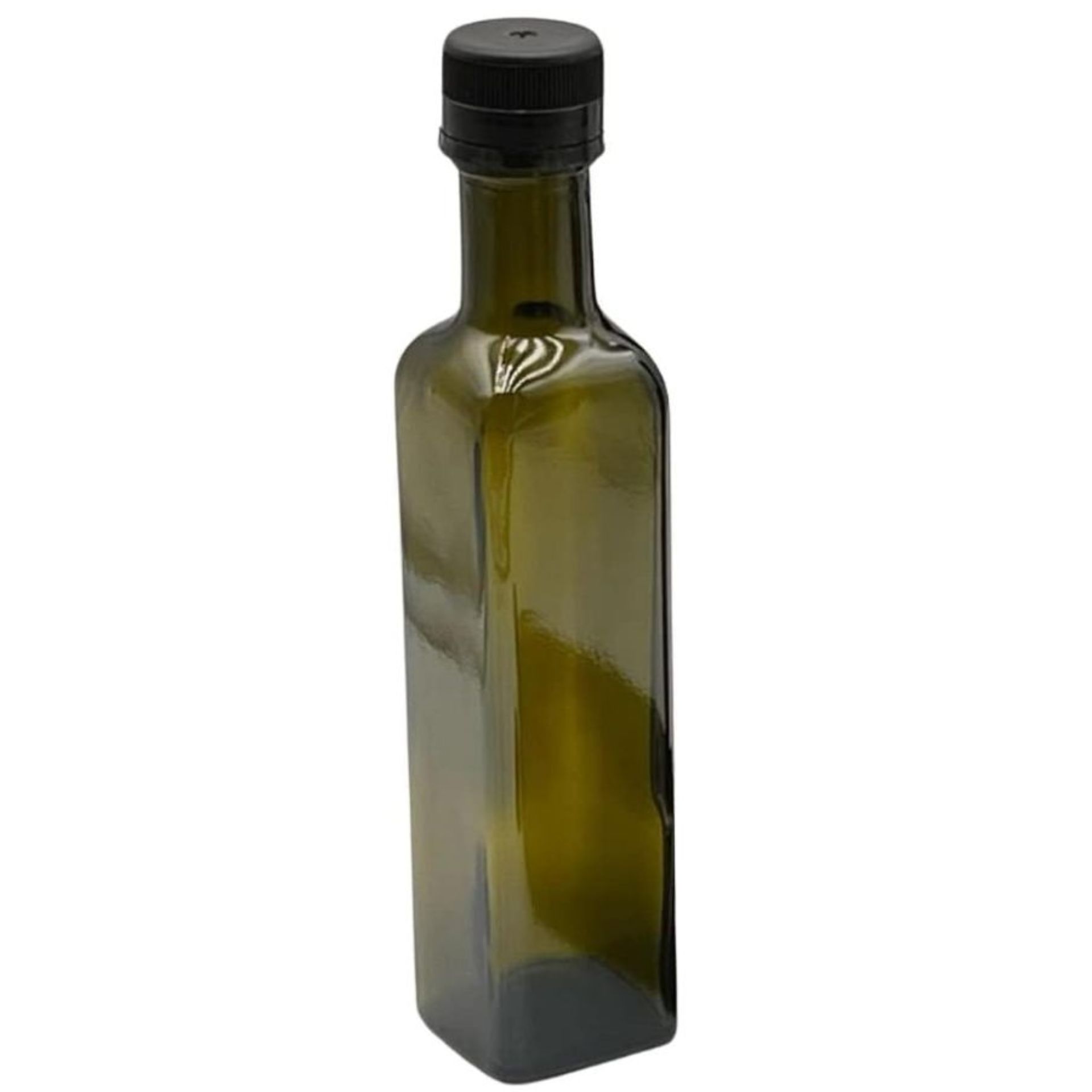 Geschlossenes Weck-Glas mit rotem Gummi-Dichtring und Metallbügelverschluss, stehend auf weißem Hintergrund.