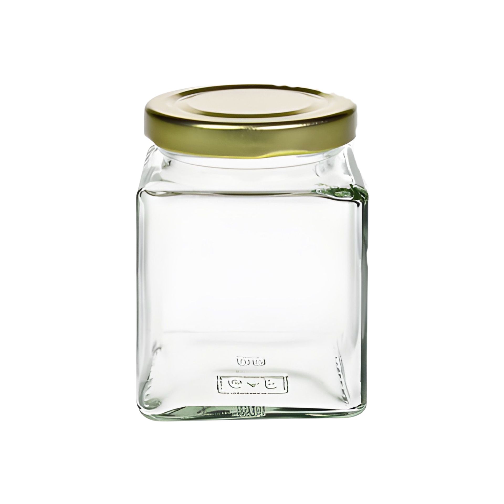 Einmachglas  106 ml Quadratglas