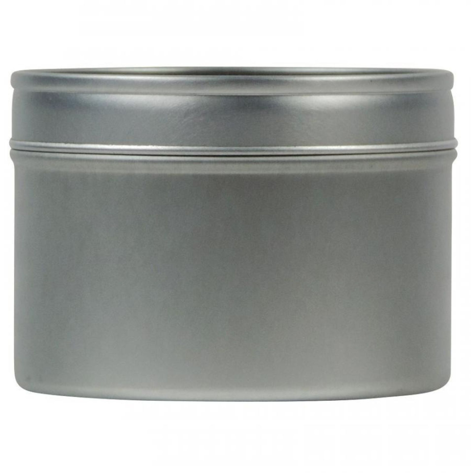 Vorratsdose aus Metall mit Sichtfenster, Ø 8 x 5,8 cm, ideal zur Aufbewahrung von Lebensmitteln, robuste Metalldose für Ordnung in der Küche.