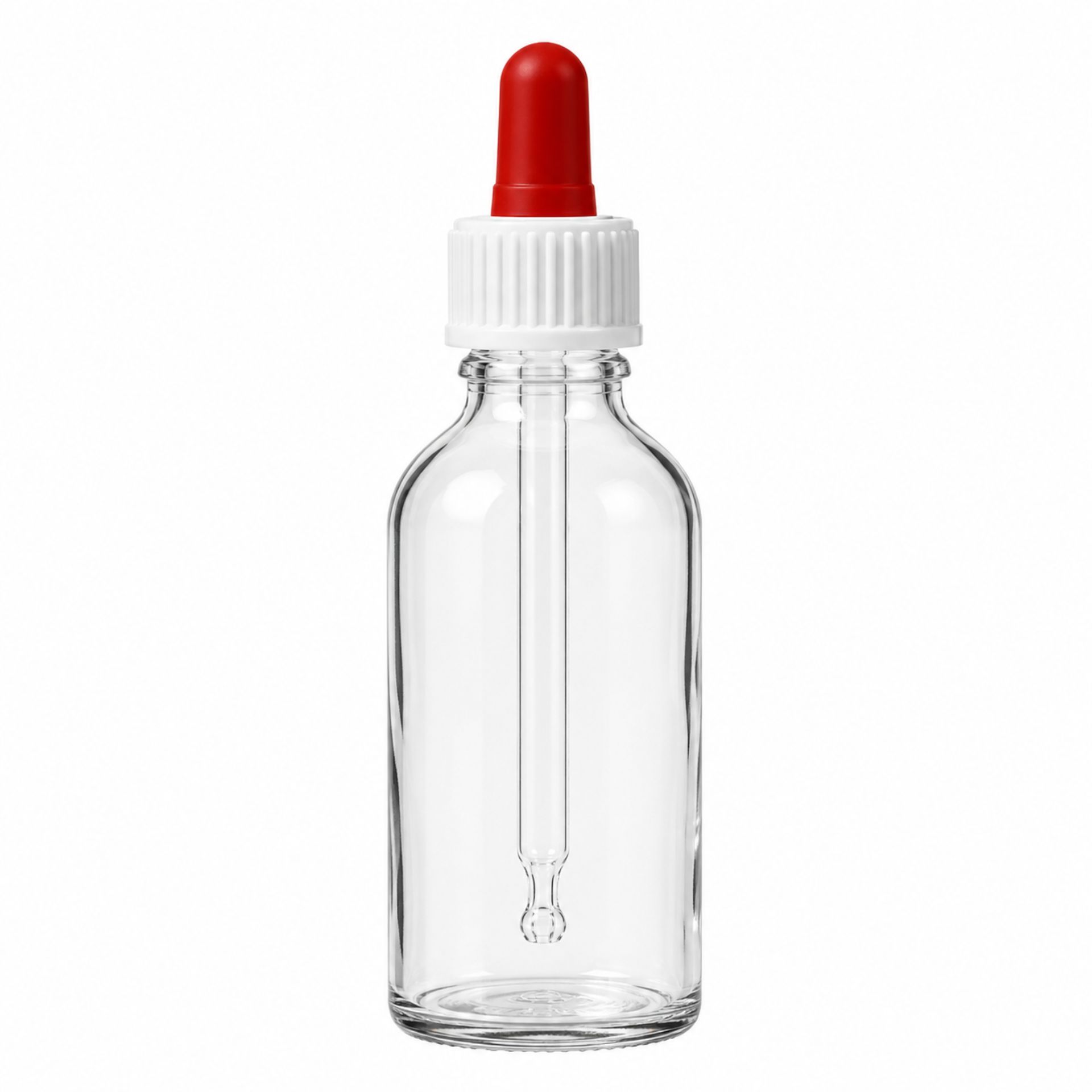 50 ml Pipettenflasche für präzises Dosieren, Glasflasche mit Pipette, ideal für Flüssigkeiten und Öle, Produktabbildung auf weißem Hintergrund.