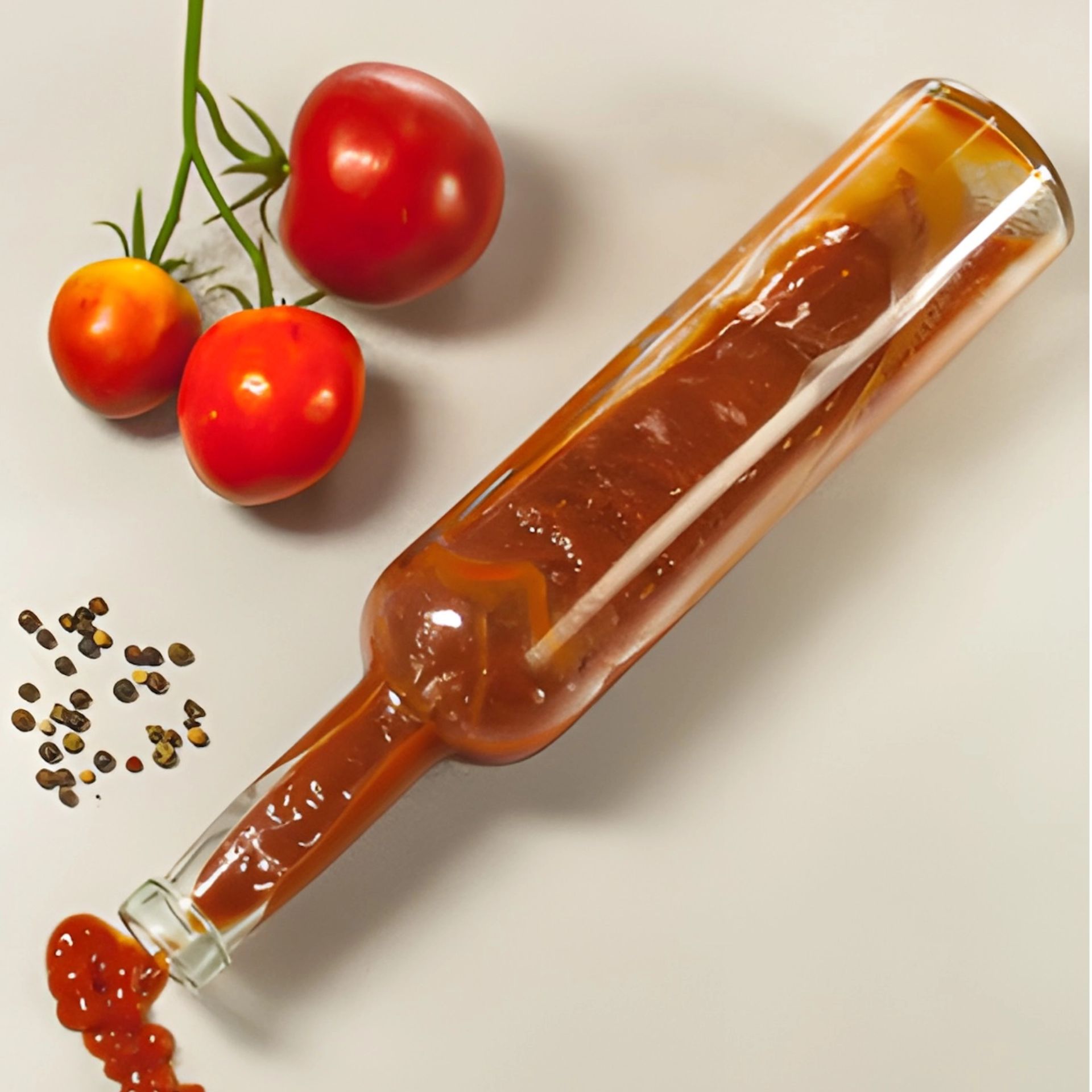 Glasflasche  500 ml mit Korken