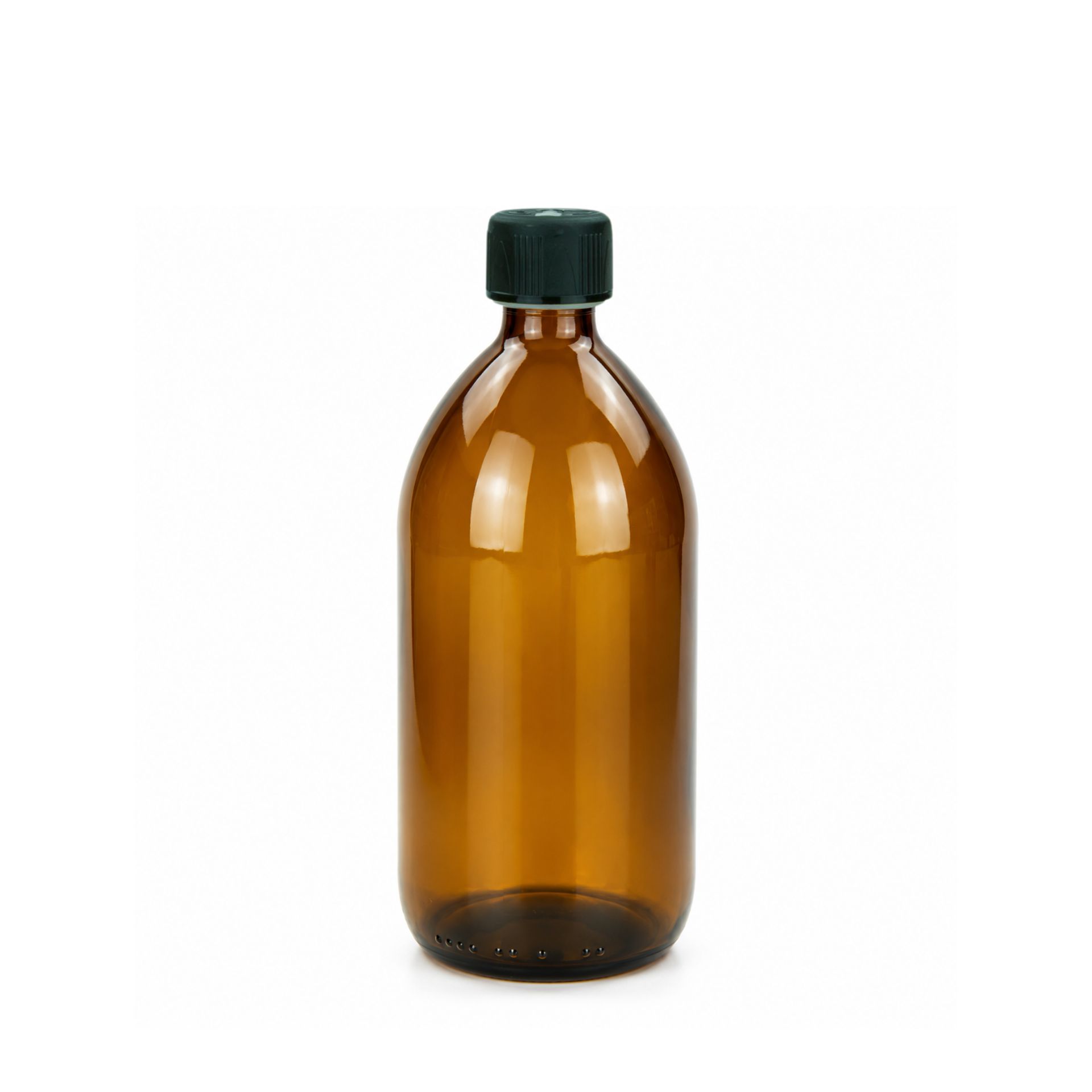 Apothekerflasche 1000 ml Glas Schraubdeckel (Kisi)