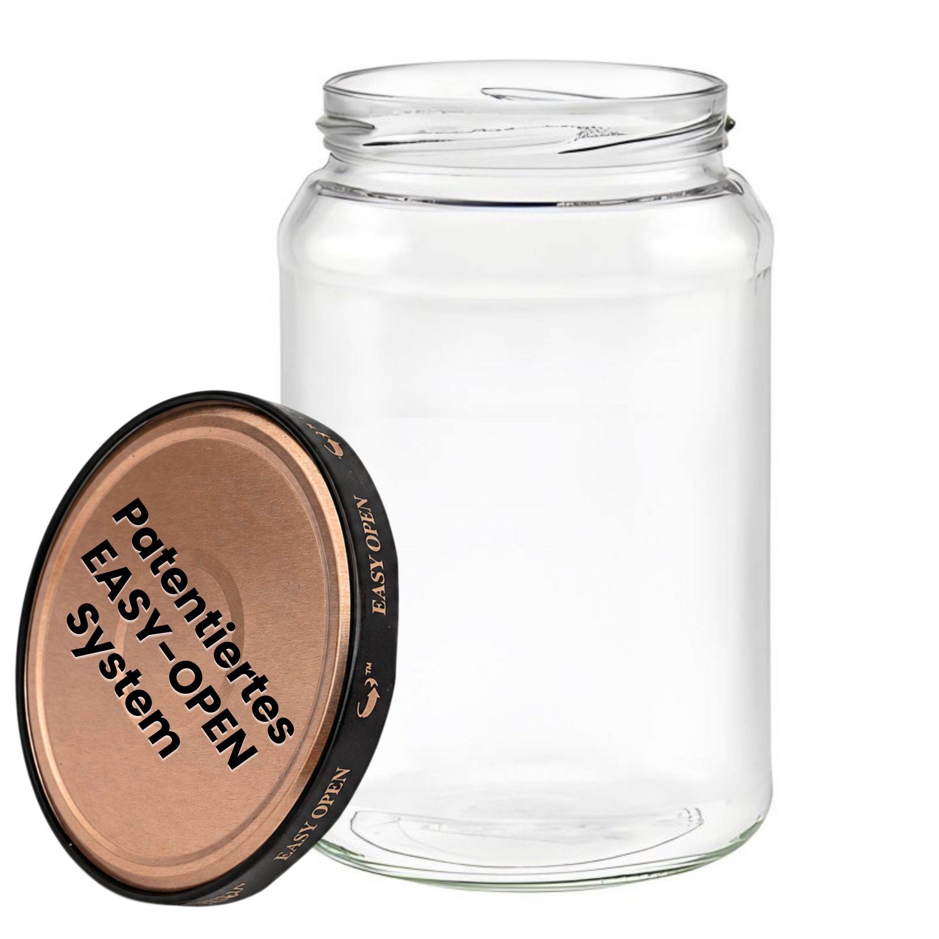 Einmachglas  850 ml Vorratsglas