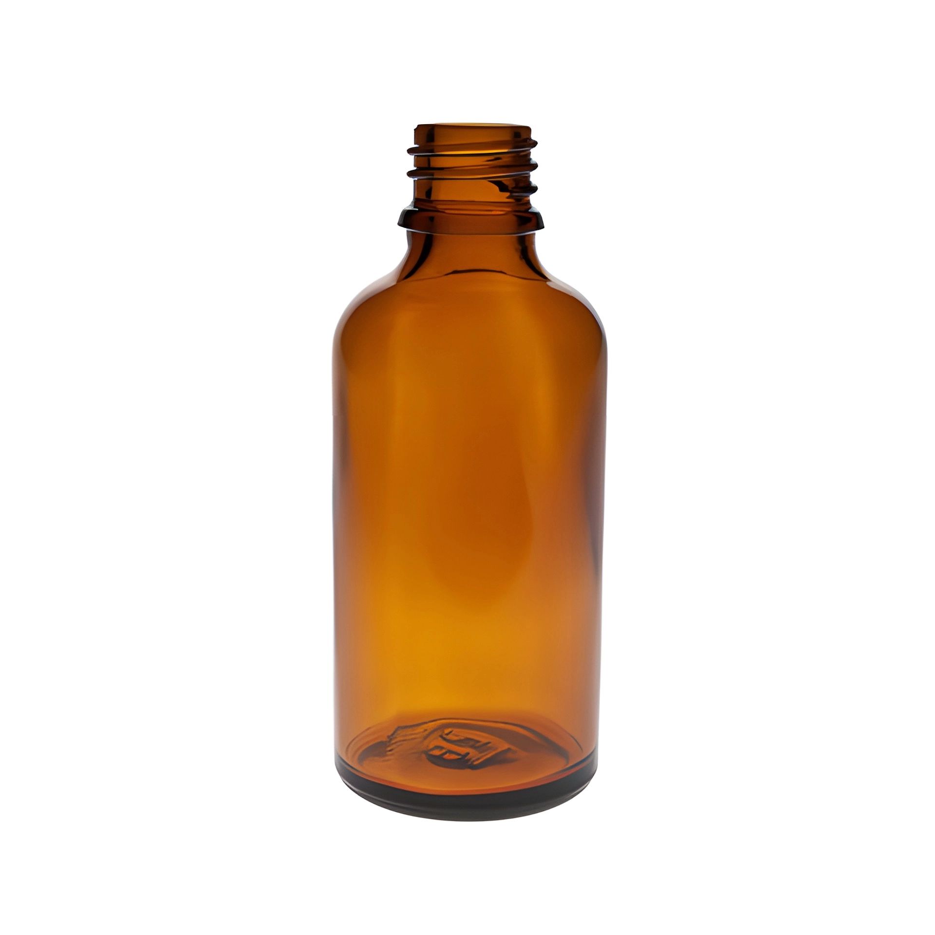 Braune 50 ml Tropfflasche aus Glas mit Tropfeinsatz - Dosierflasche ideal für präzises Abmessen von Flüssigkeiten