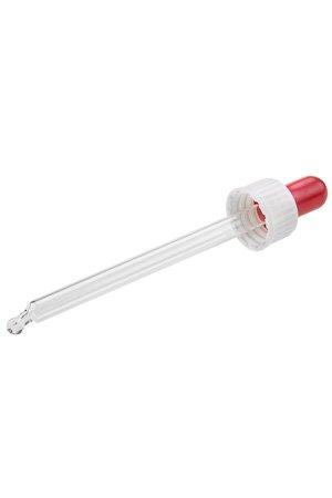 100 ml Tropfflasche braun Glas mit Pipette 