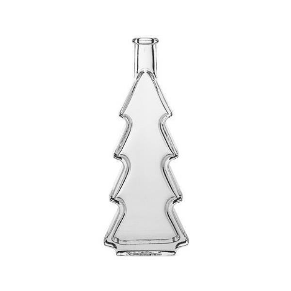 Likörflasche 100 ml Weihnachten Tannenbaum mit Korken 