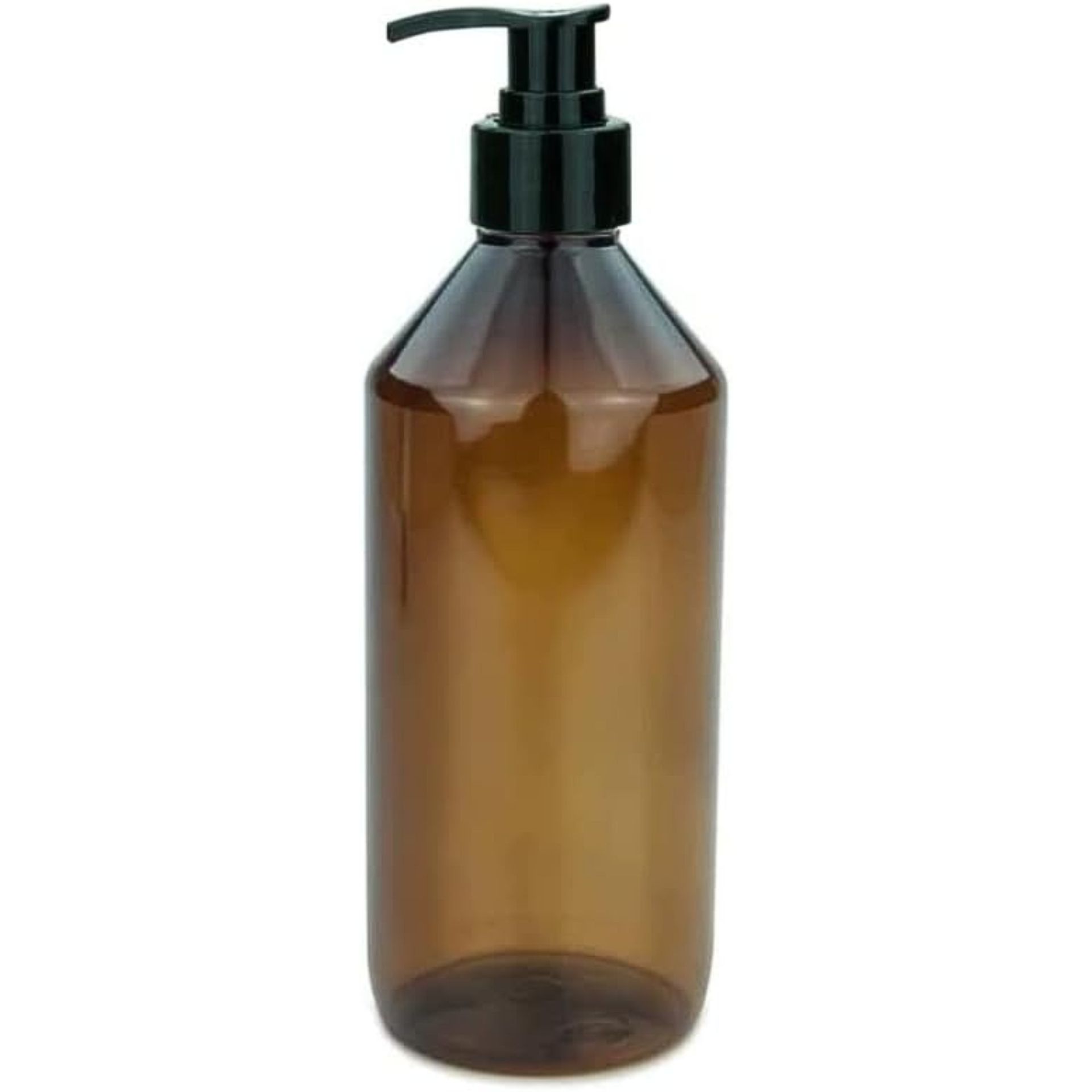 Seifenspender  500 ml braun Lotionspender PET Kunststoff