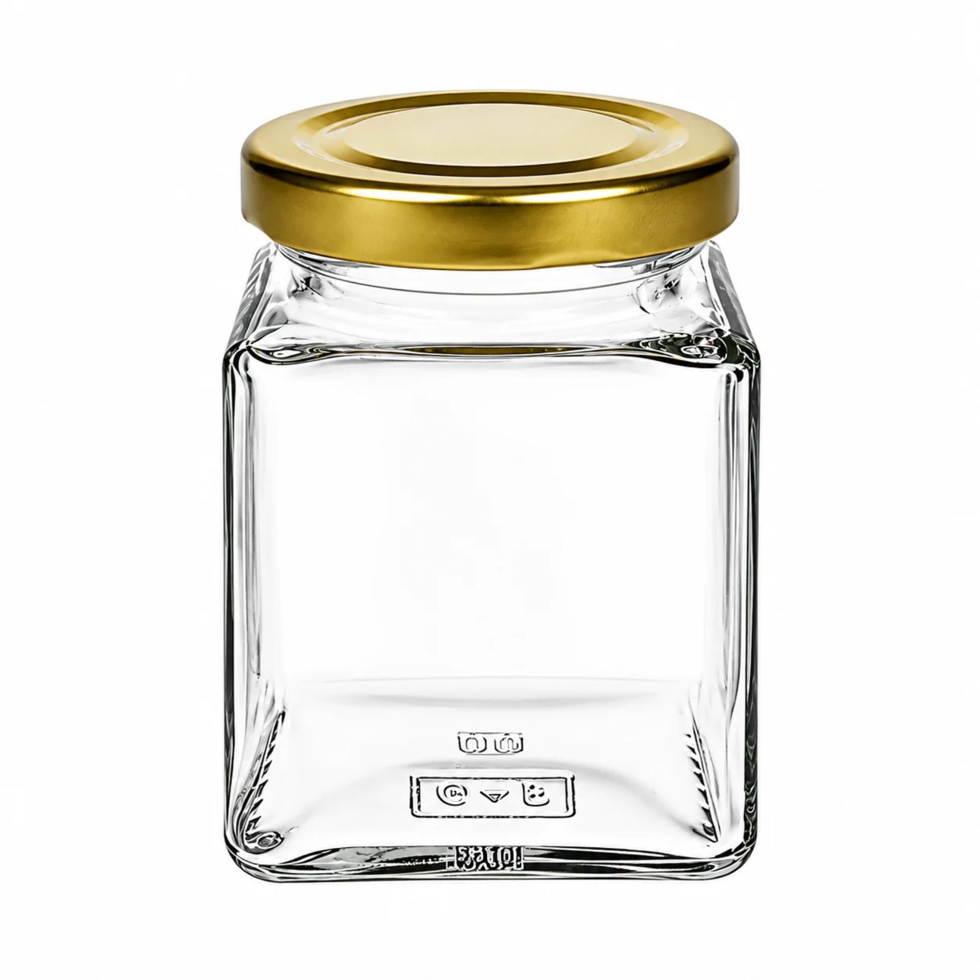 Einmachglas  111 ml Quadratglas
