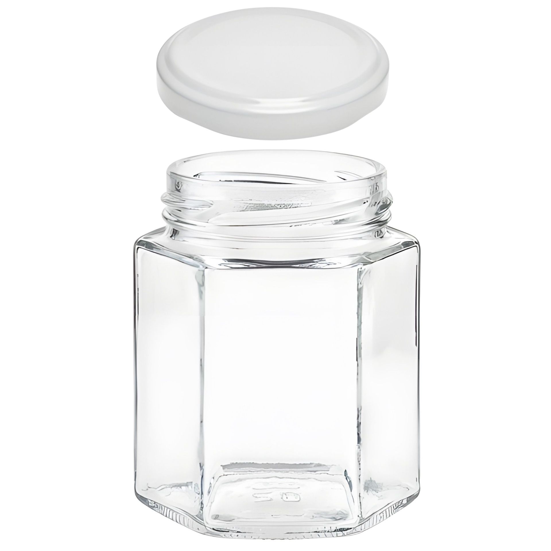 Einmachglas  196 ml Sechseckglas