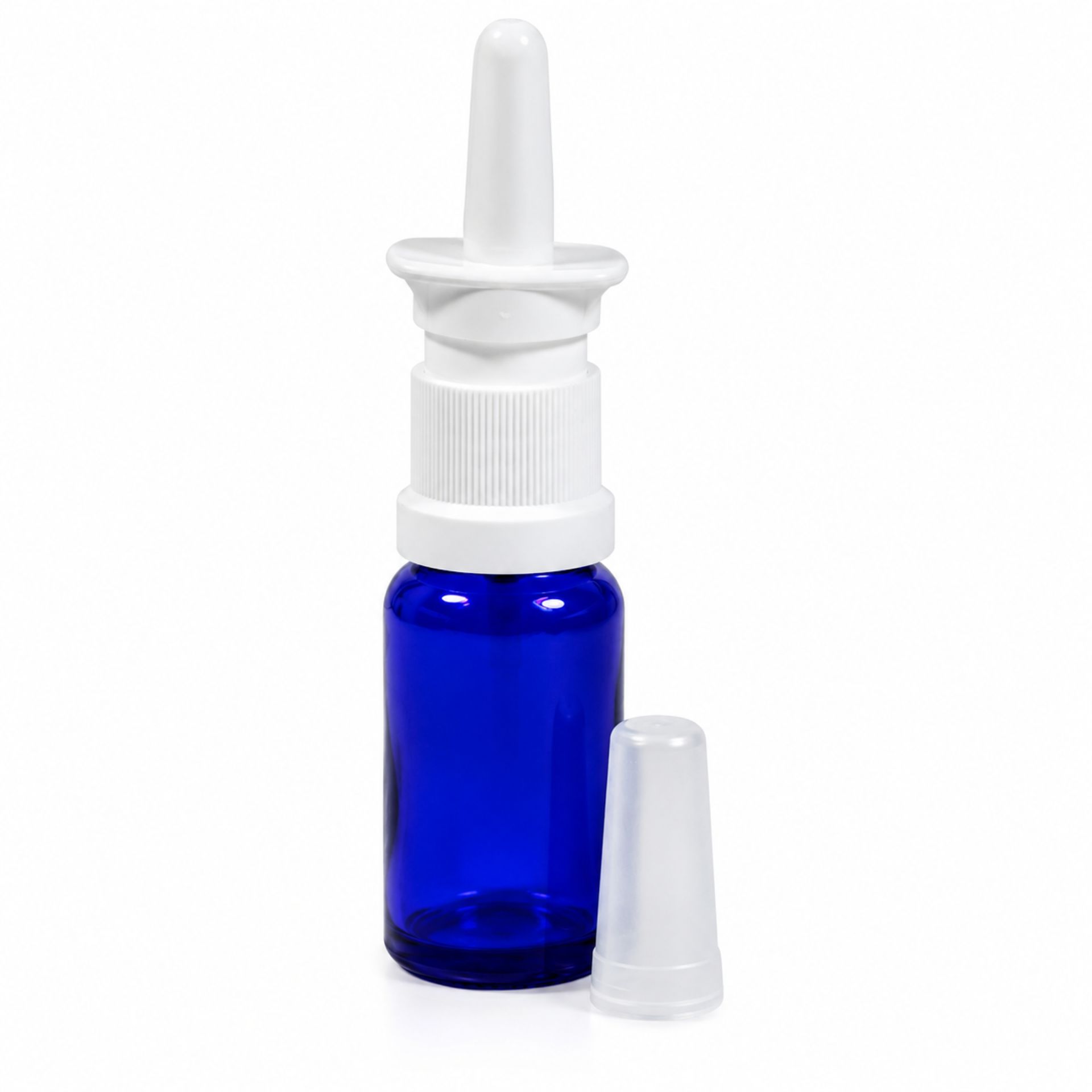 Sprühflasche    10 ml blau Nasensprayflasche