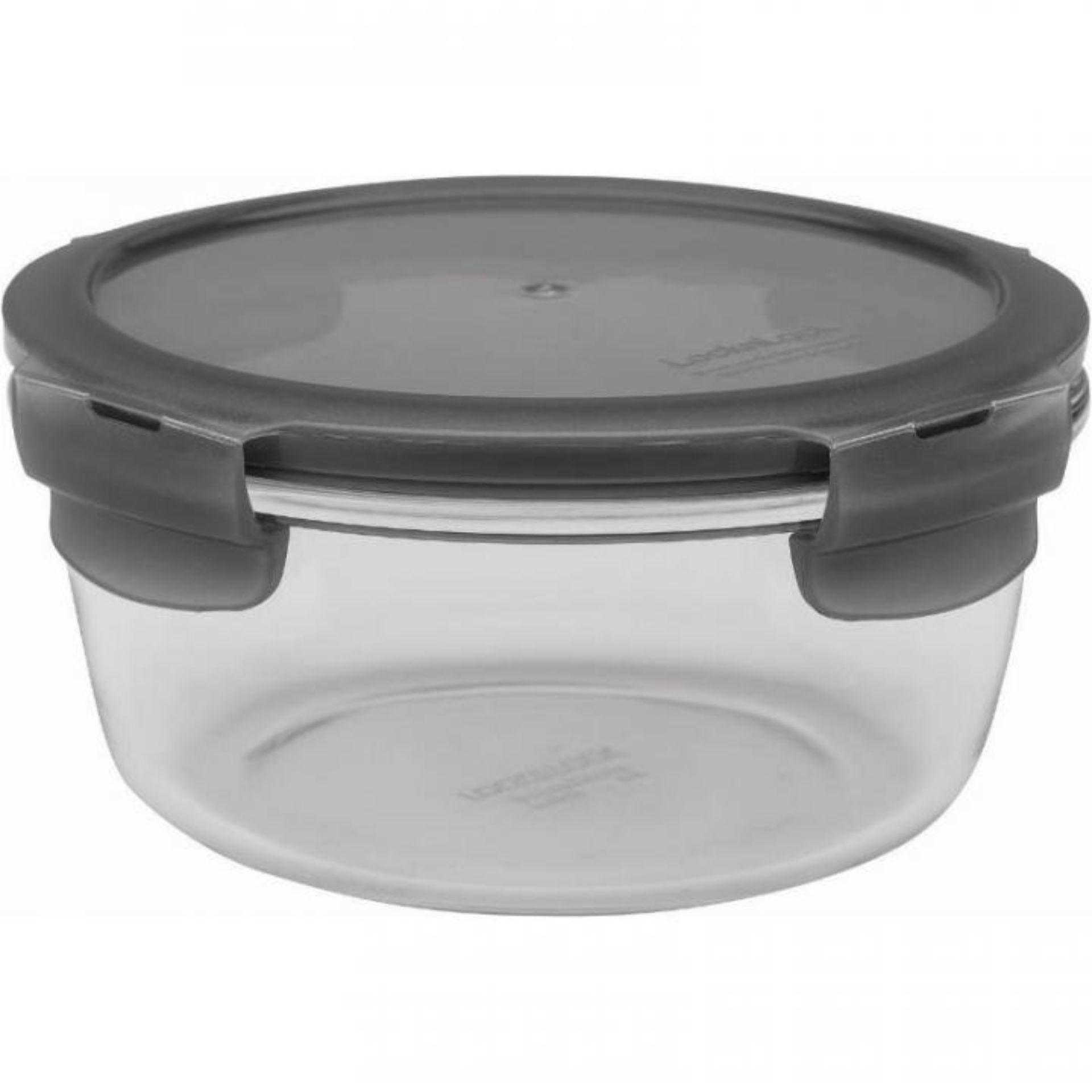 Rundes 650 ml Glas mit Metalldeckel, ideal für Konservierung und Aufbewahrung von Lebensmitteln. Perfekt für Küche und Vorratshaltung.